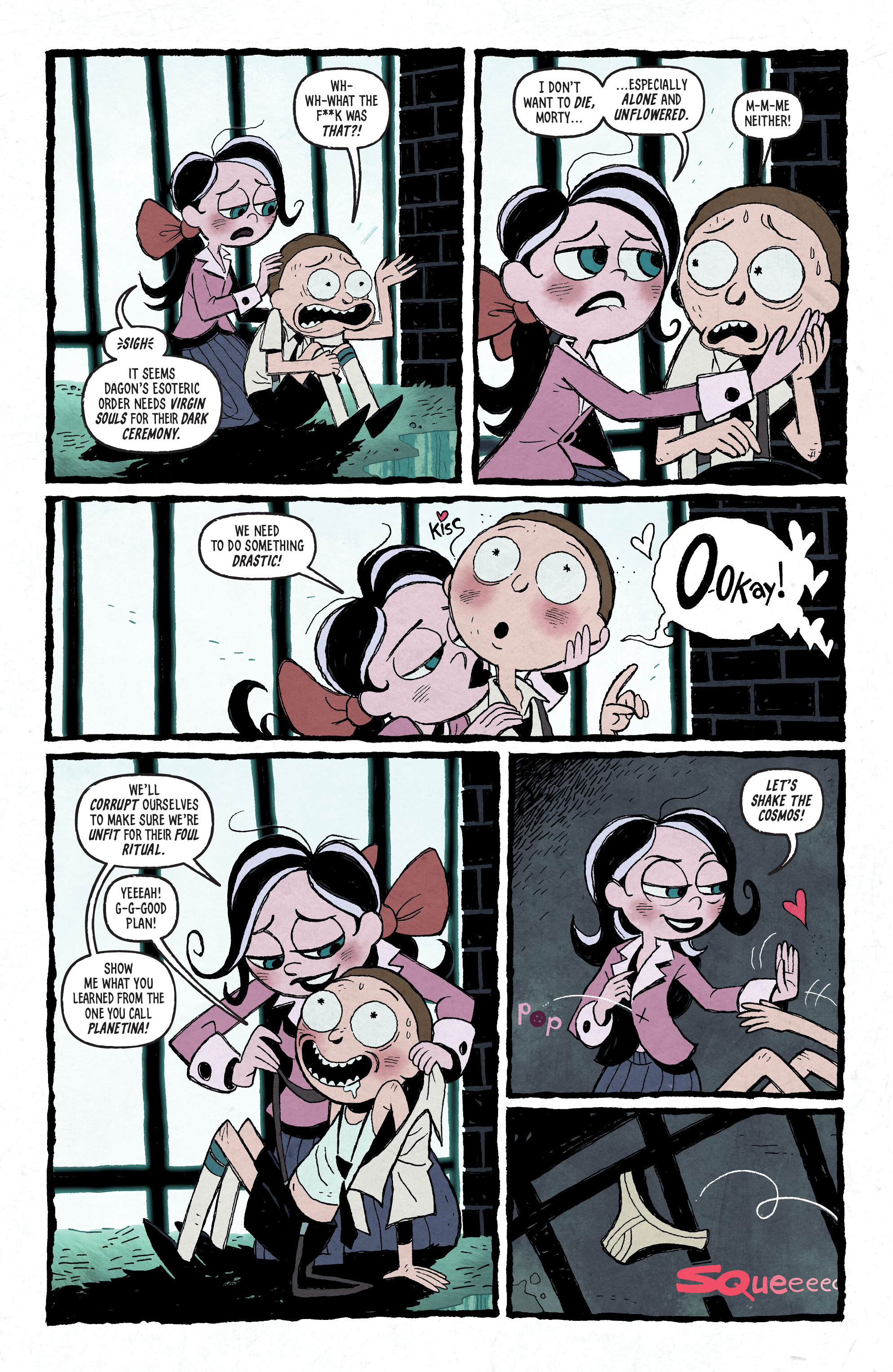 Read online Rick and Morty: vs. Cthulhu comic -  Issue # TPB - 40
