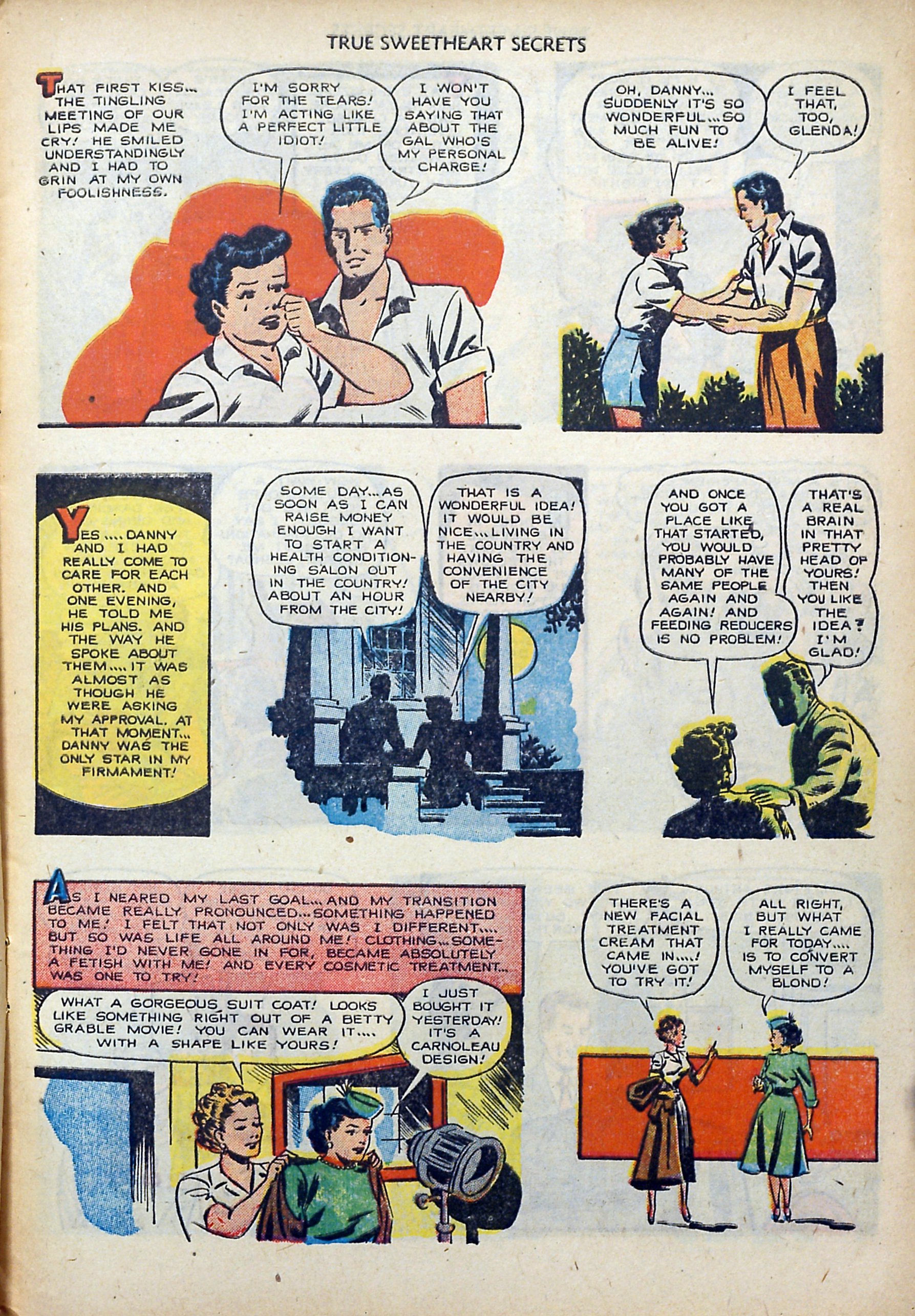 Read online True Sweetheart Secrets comic -  Issue #8 - 7