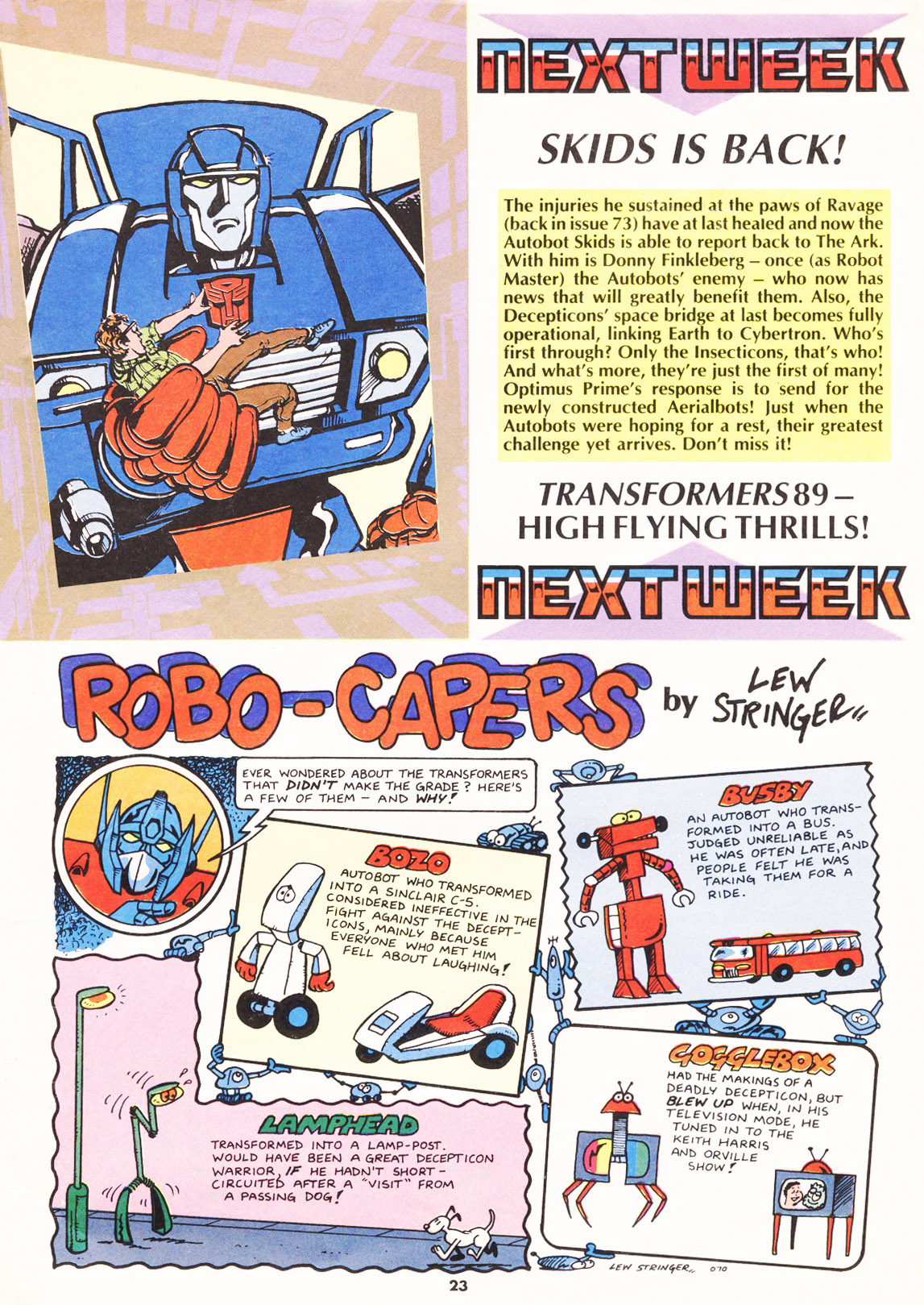 Read online The Transformers (UK) comic -  Issue #88 - 16