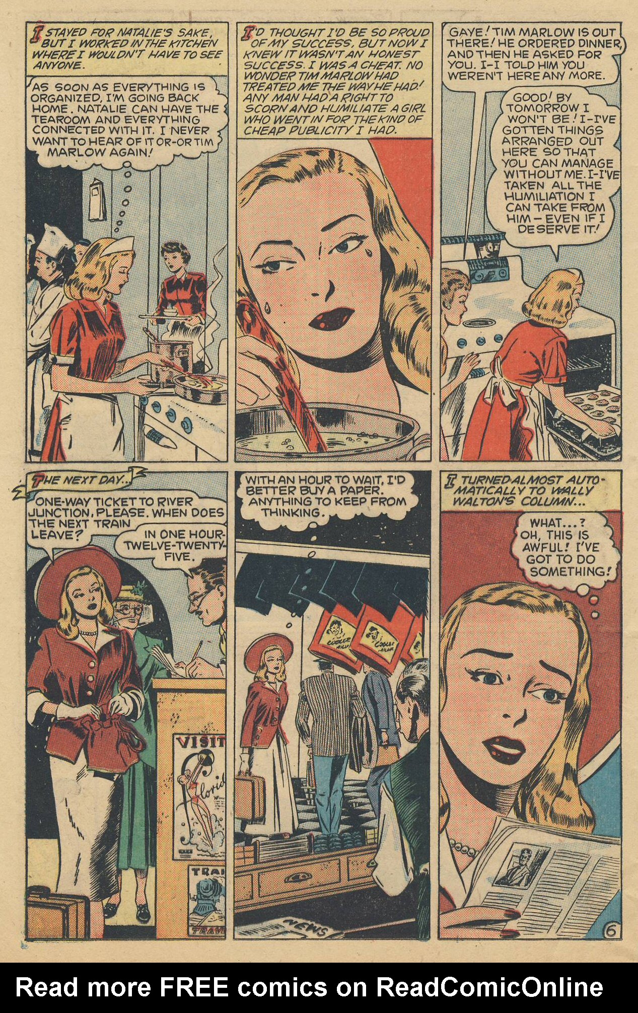 Read online Glamorous Romances comic -  Issue #43 - 24