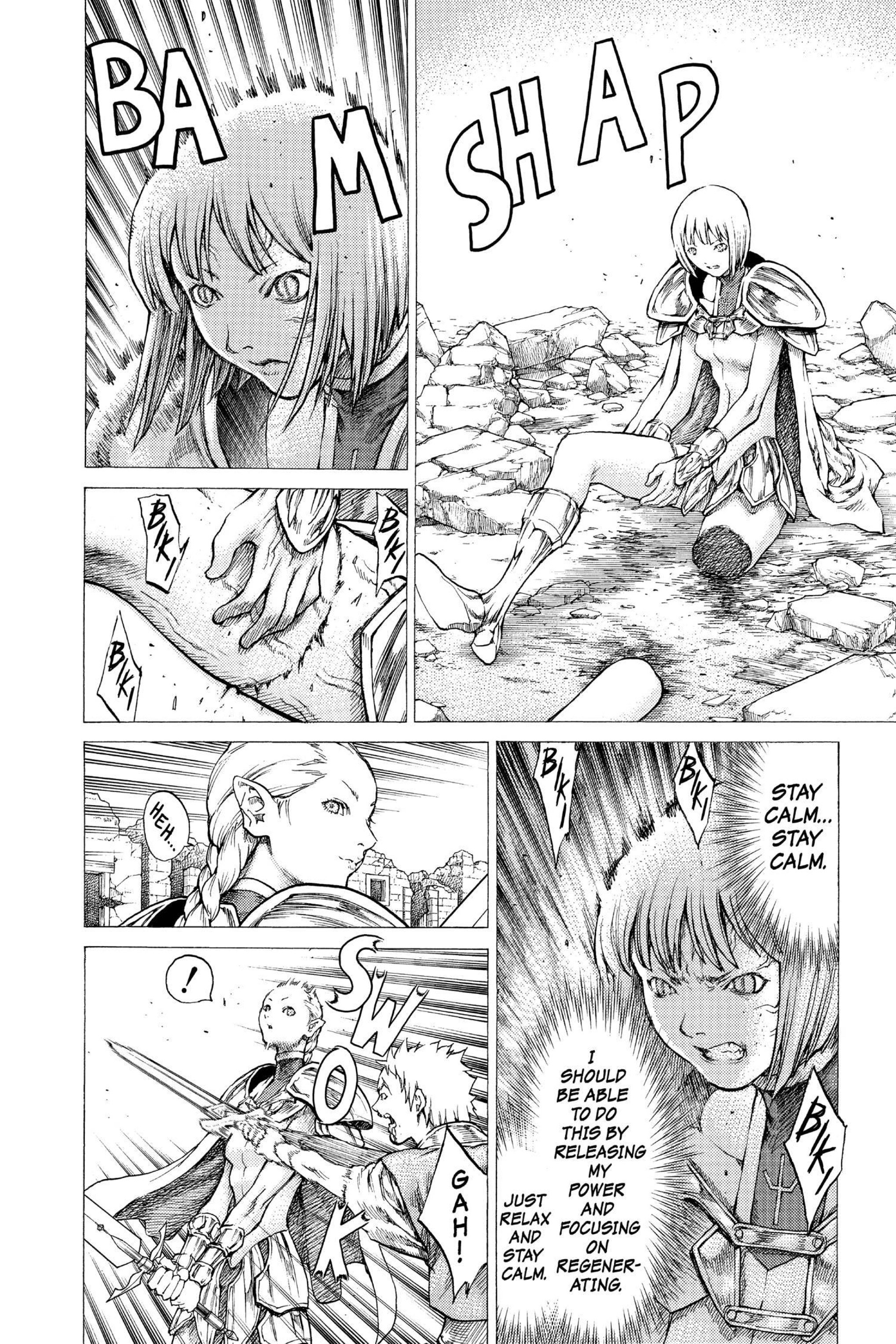 Read online Claymore comic -  Issue #6 - 139
