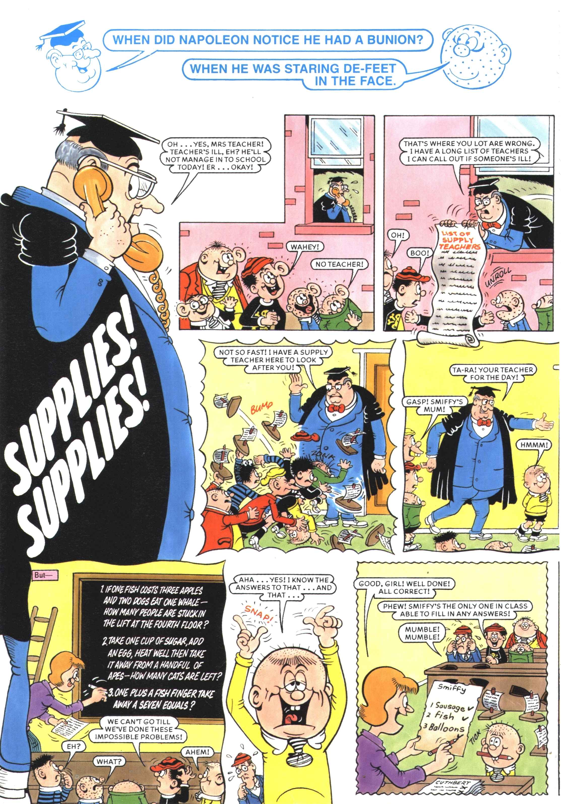 Read online Bash Street Kids comic -  Issue #2005 - 22