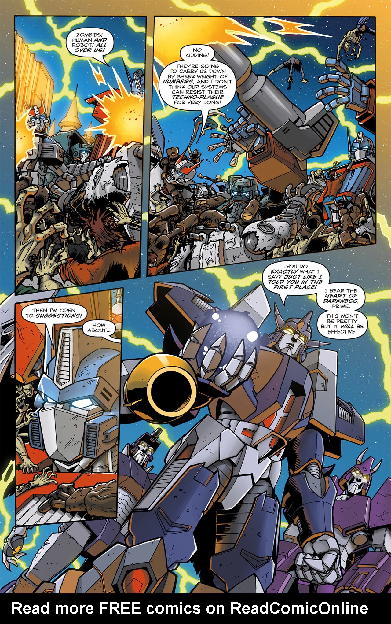 Read online Transformers: Infestation comic -  Issue #2 - 12