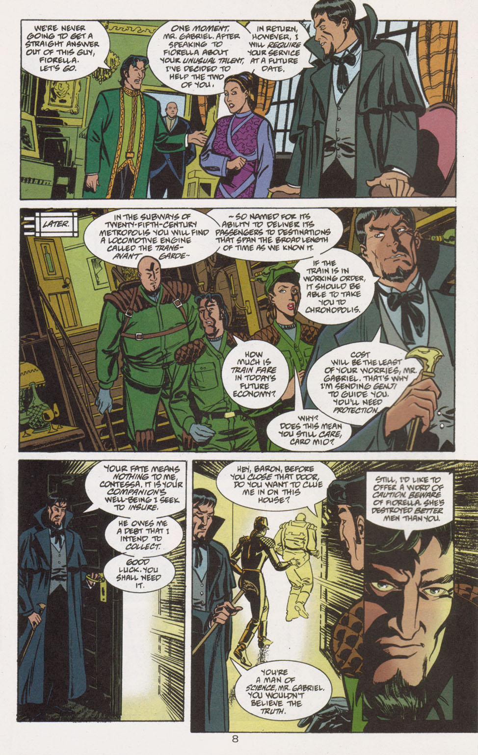 Read online Chronos comic -  Issue #8 - 9