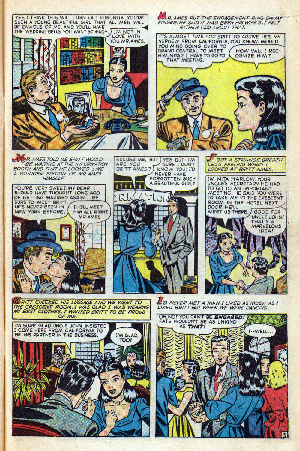 Read online Glamorous Romances comic -  Issue #44 - 13