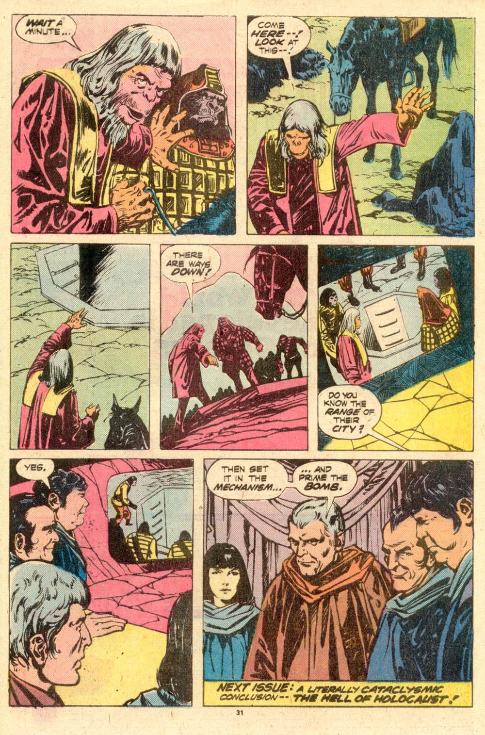 Read online Adventures on the Planet of the Apes comic -  Issue #10 - 19