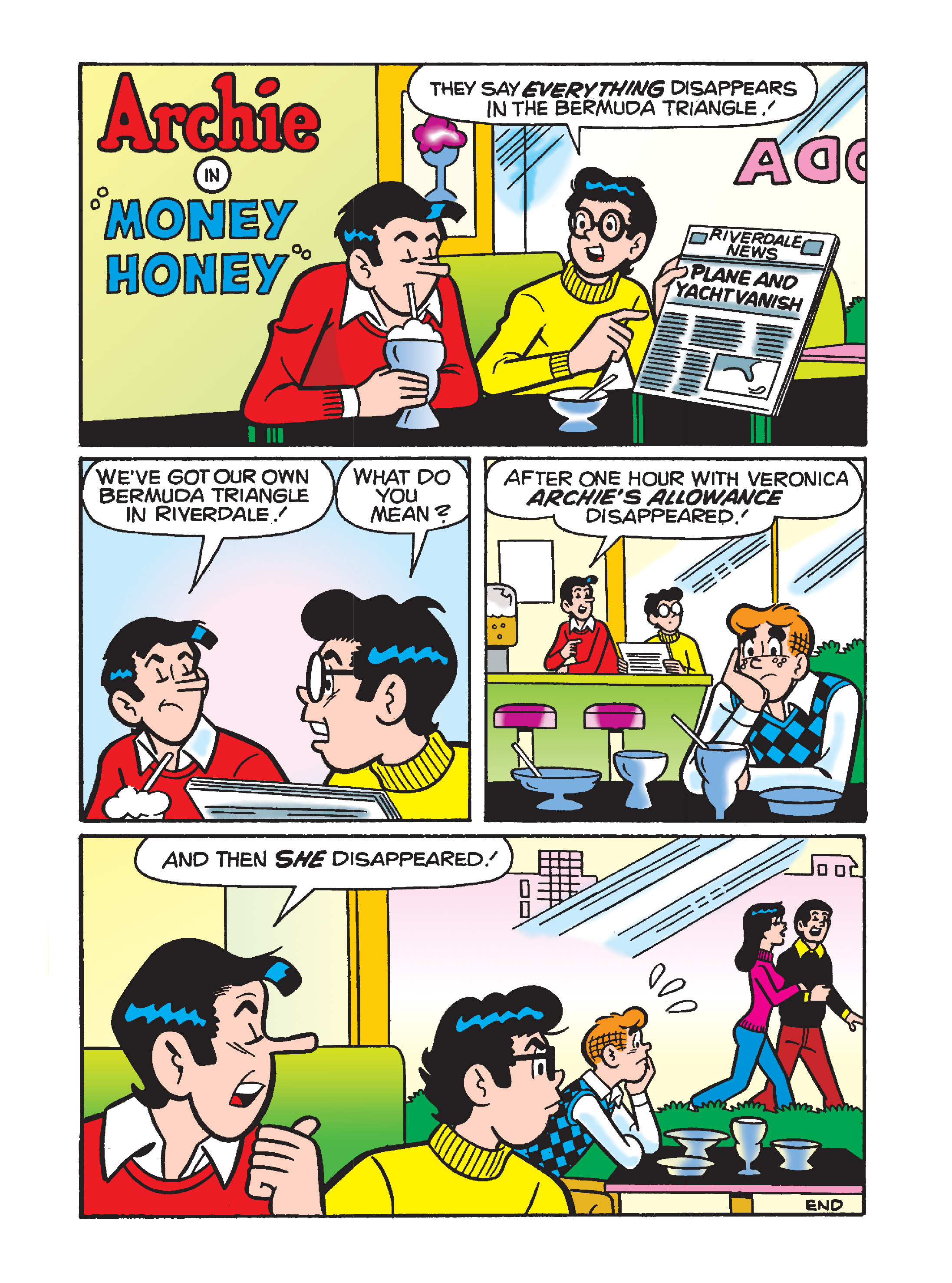 Read online Archie's Funhouse Double Digest comic -  Issue #8 - 146