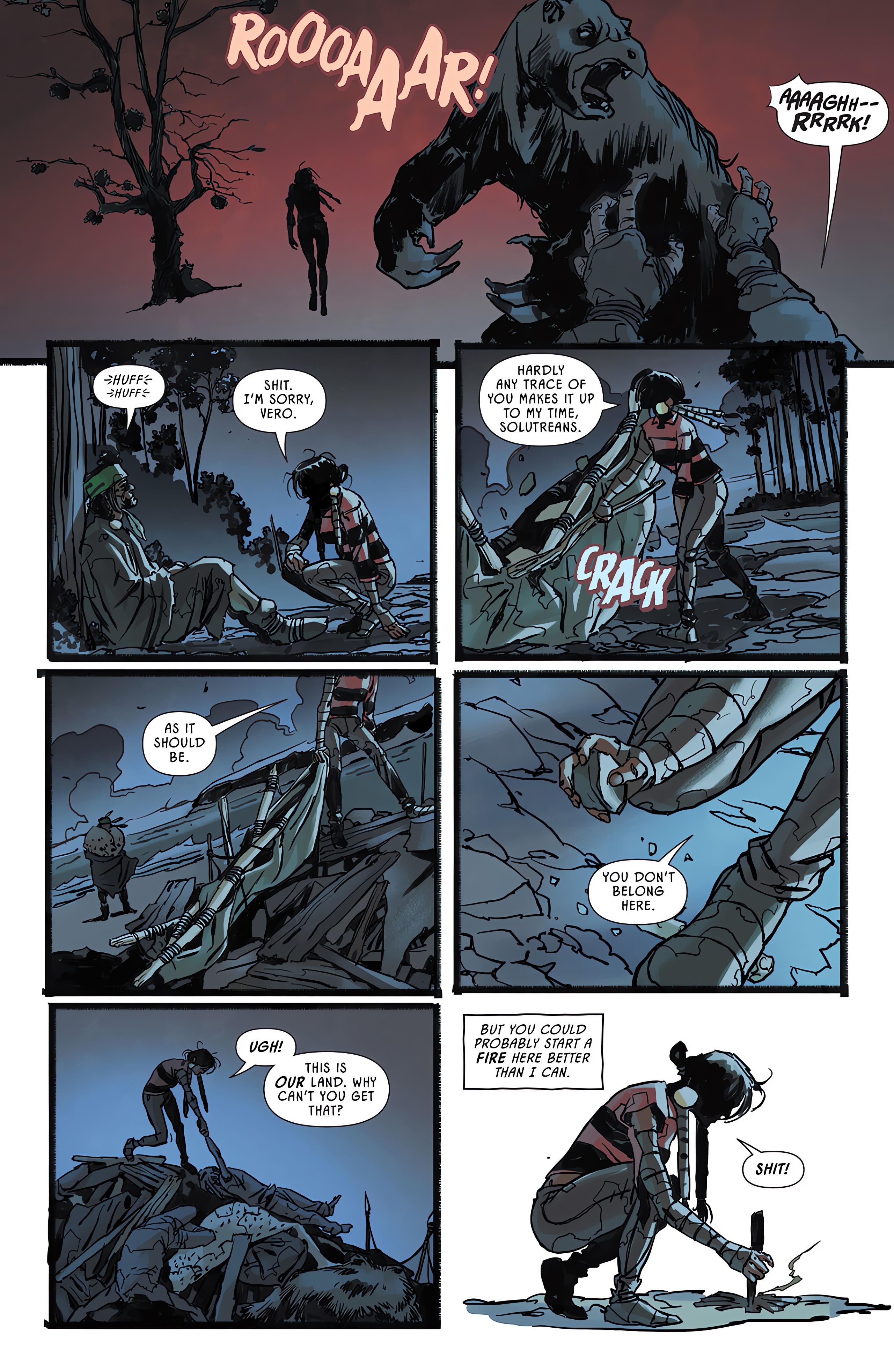 Read online Earthdivers comic -  Issue #9 - 14