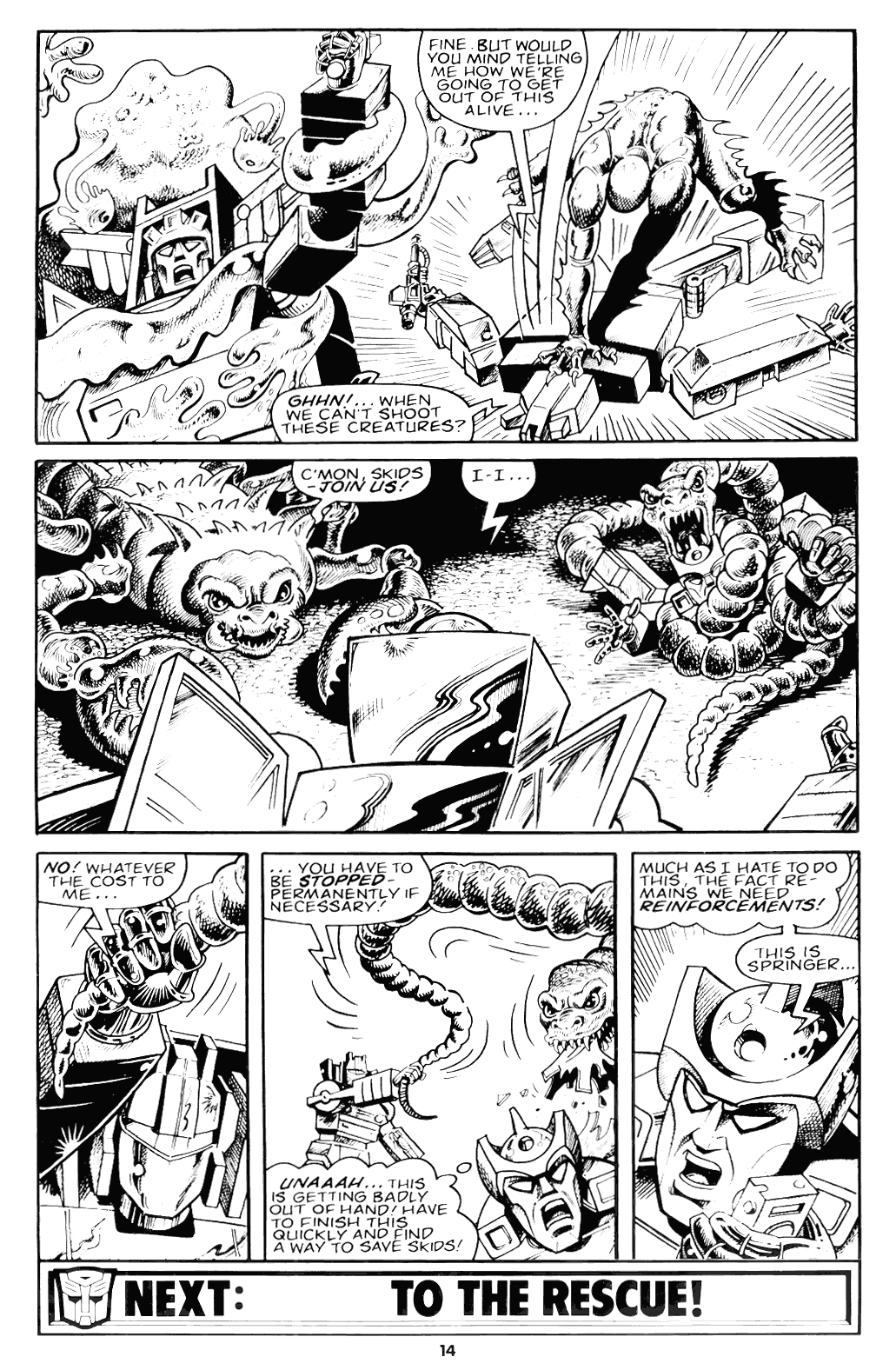Read online The Transformers (UK) comic -  Issue #221 - 10