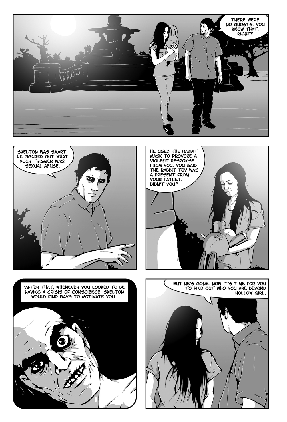 Read online Hollow Girl comic -  Issue #3 - 26