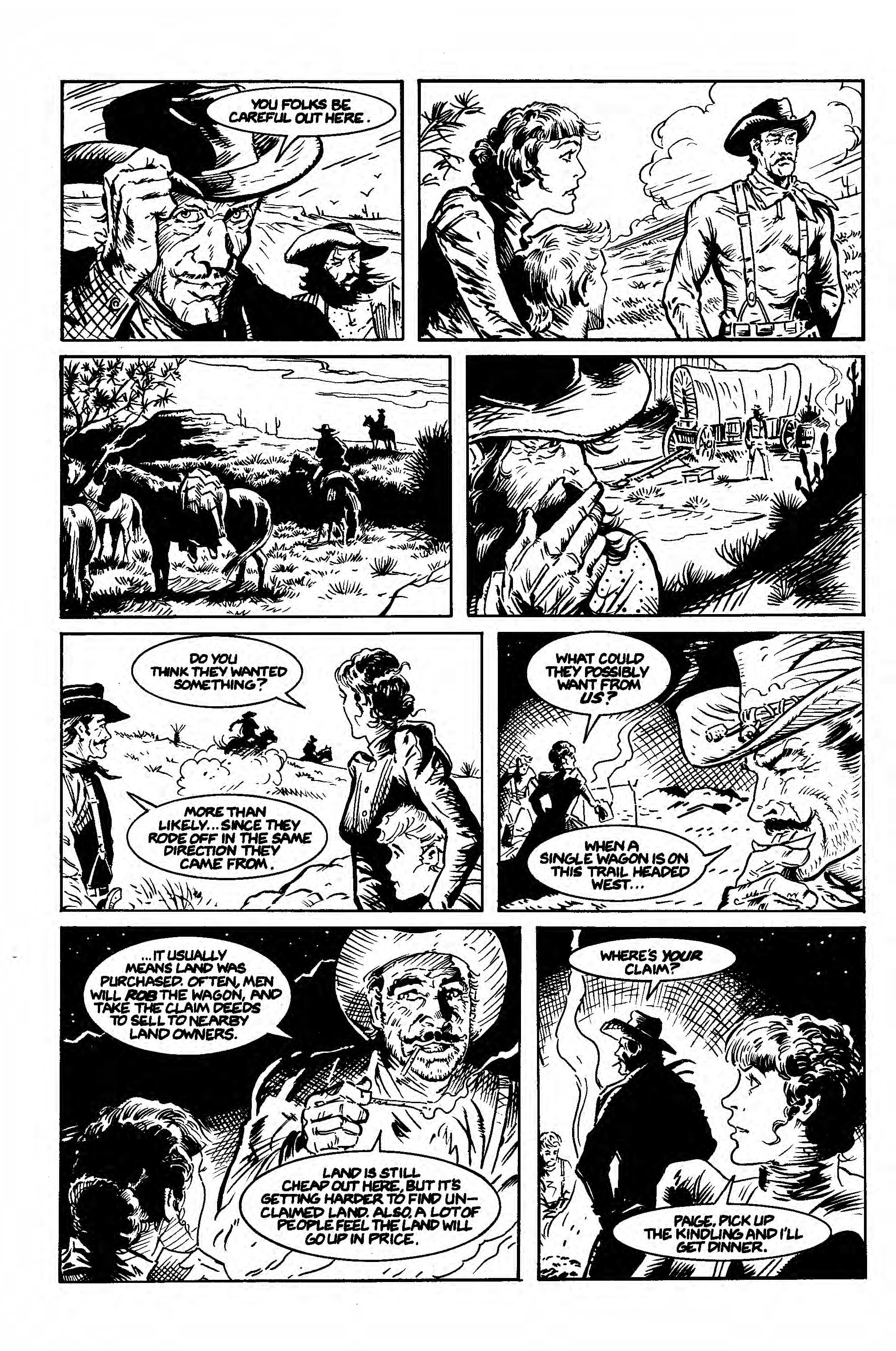 Read online Bounty and Navarro: Tales of the Old West comic -  Issue # TPB - 15