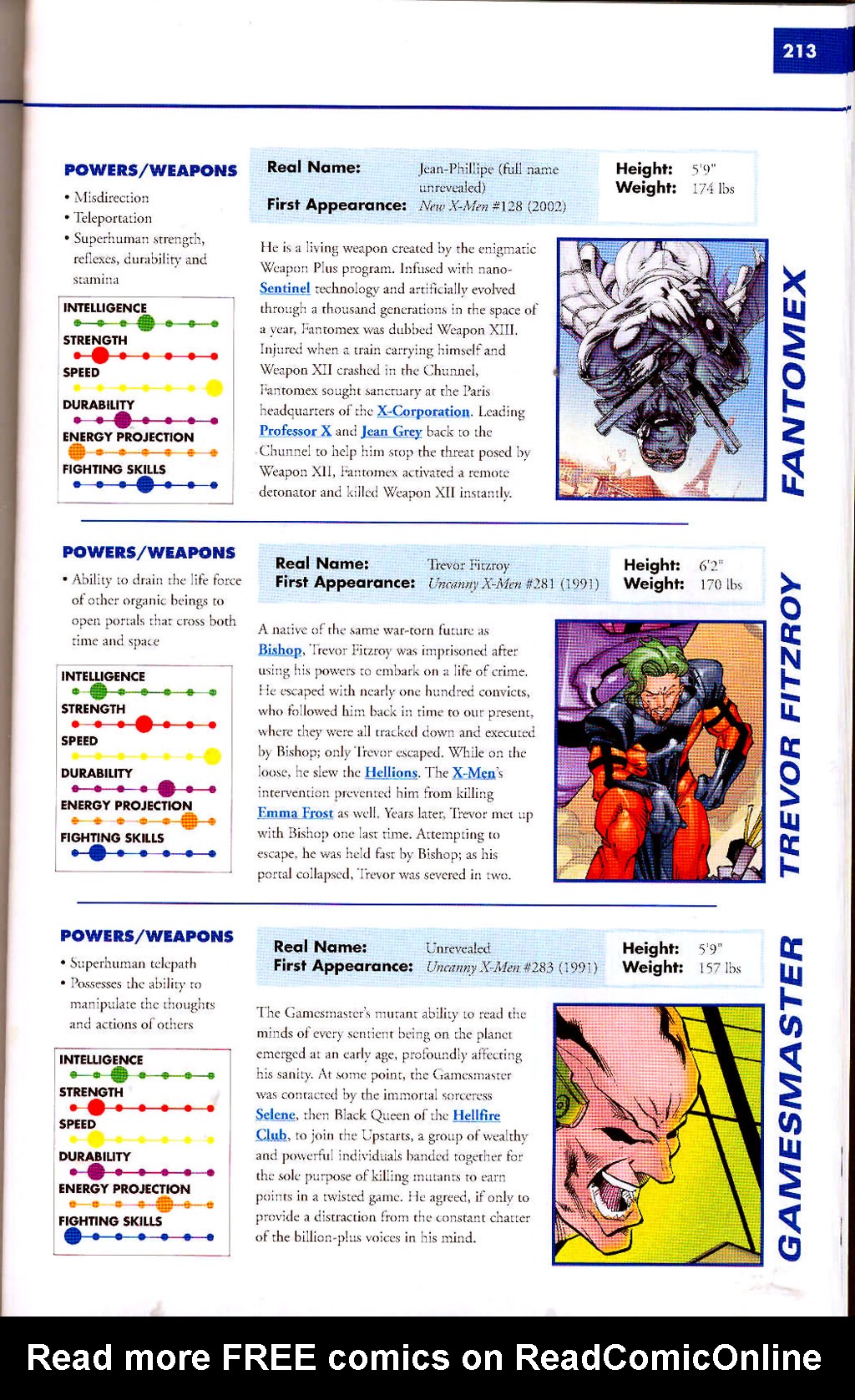 Read online Marvel Encyclopedia comic -  Issue # TPB 2 - 215