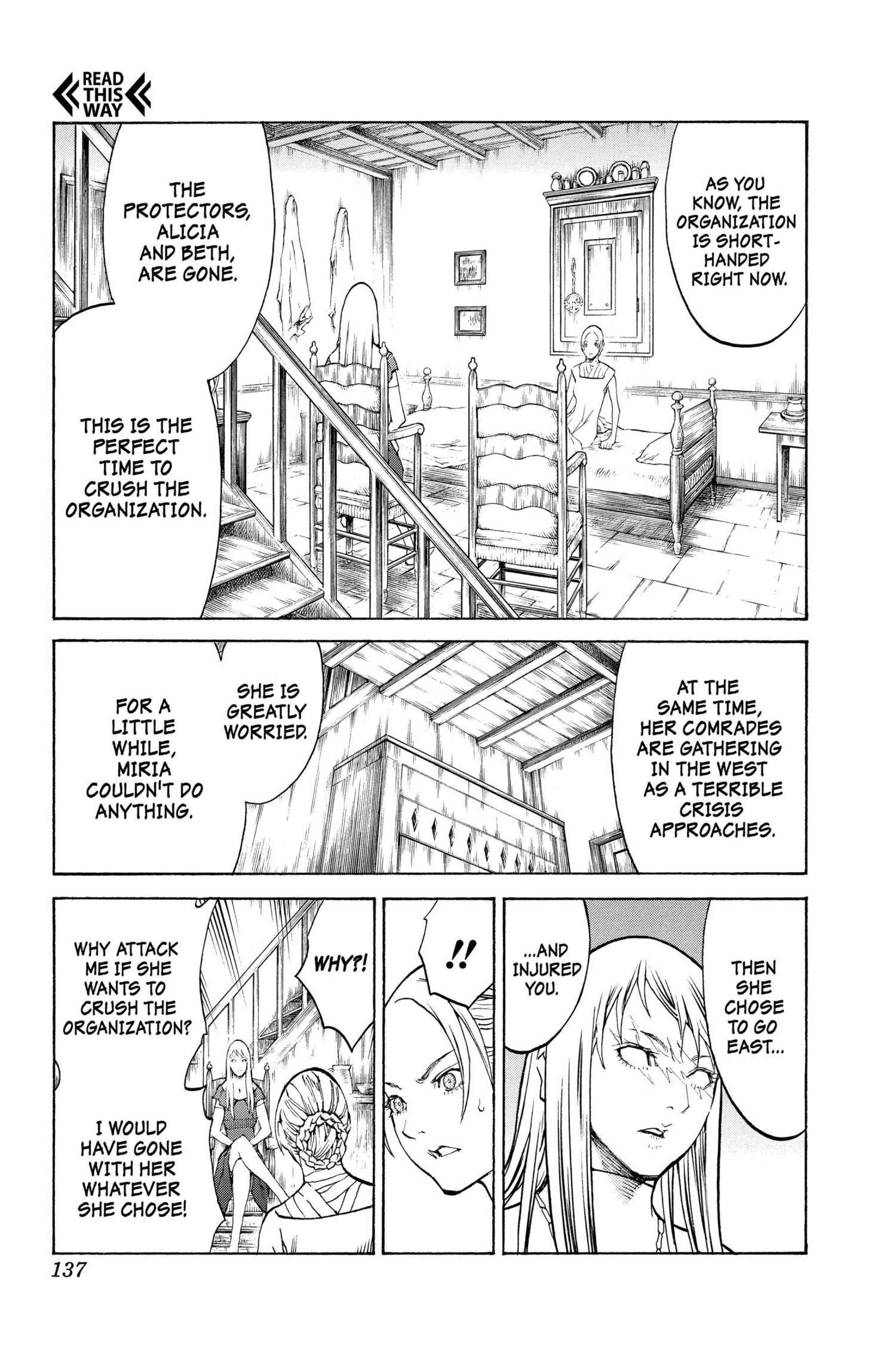 Read online Claymore comic -  Issue #19 - 123