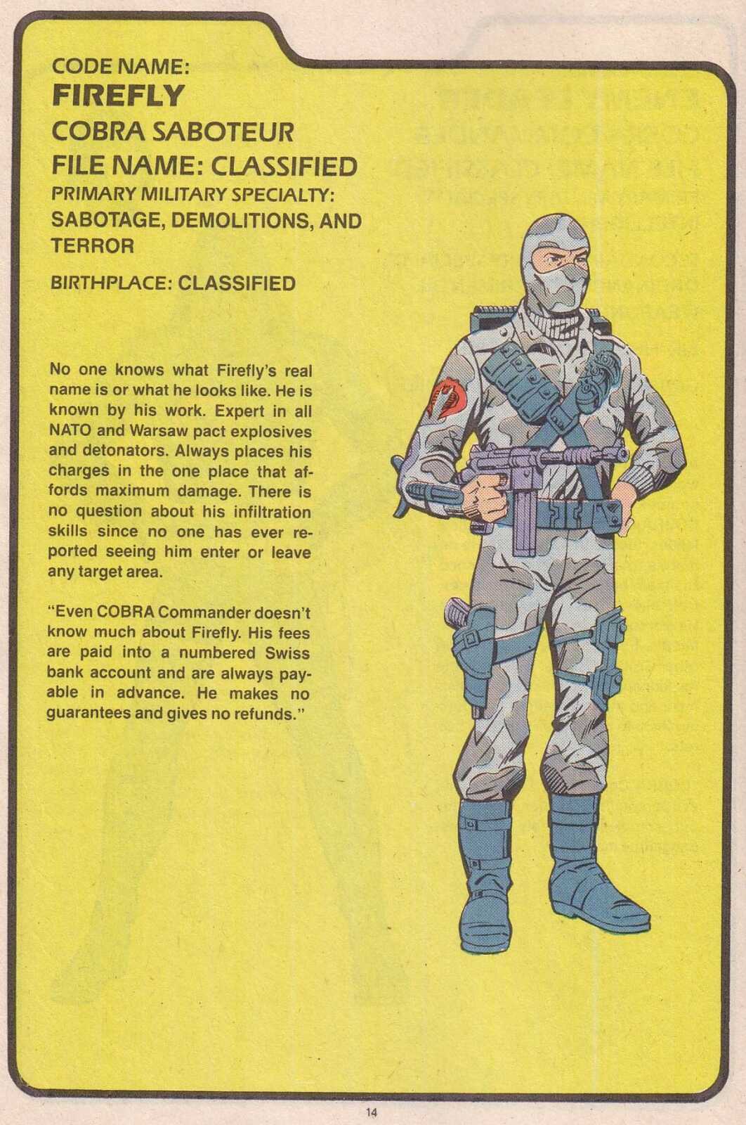 Read online The G.I. Joe Order of Battle comic -  Issue #3 - 17