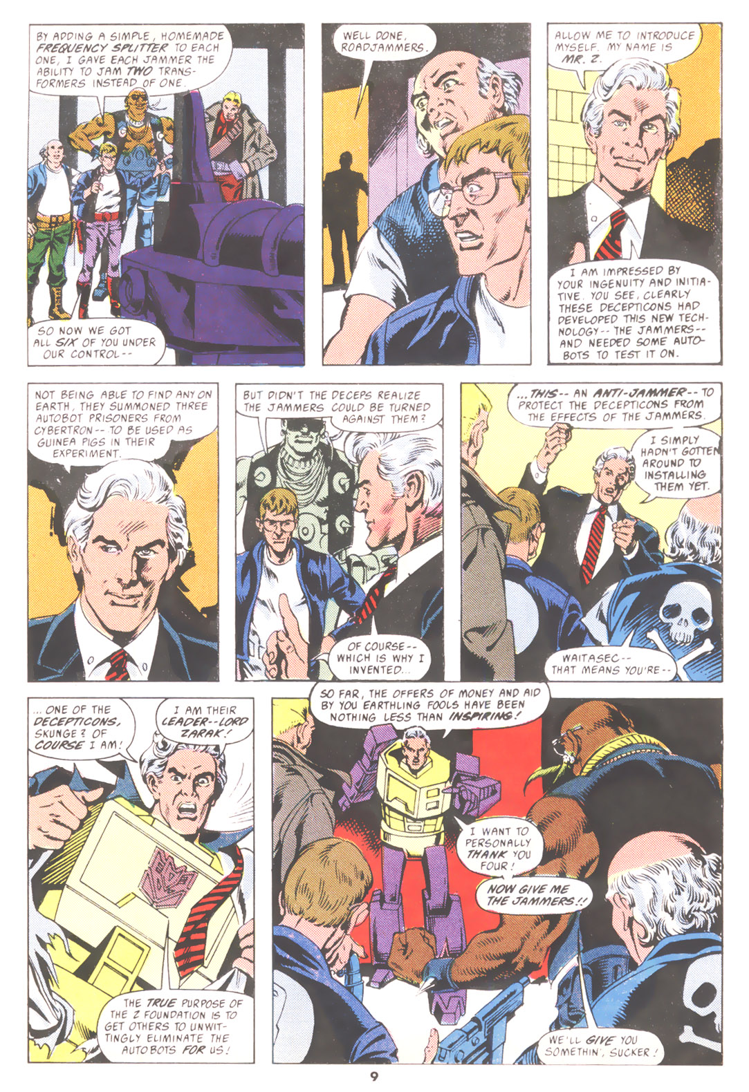 Read online The Transformers (UK) comic -  Issue #193 - 9