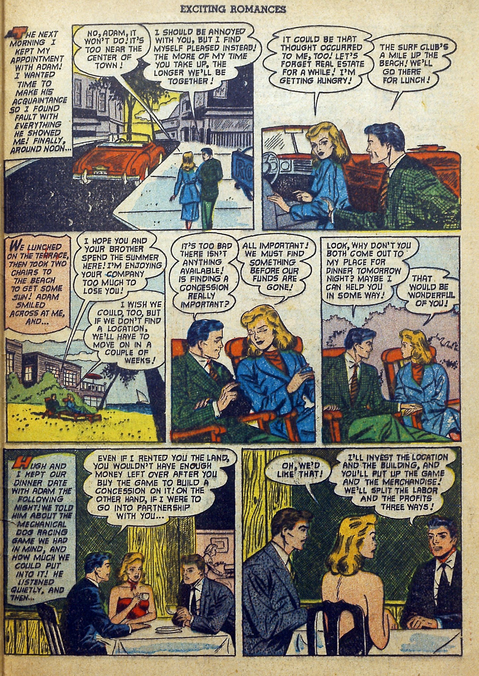Read online Exciting Romances comic -  Issue #10 - 29