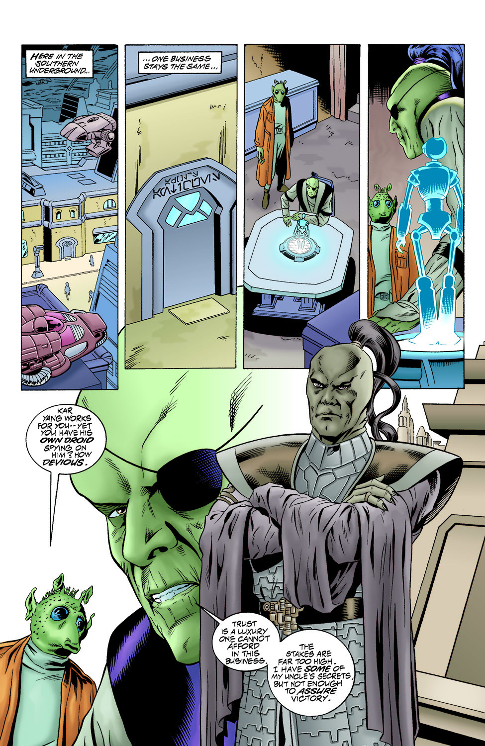 Read online Star Wars: Shadows of the Empire - Evolution comic -  Issue #3 - 9