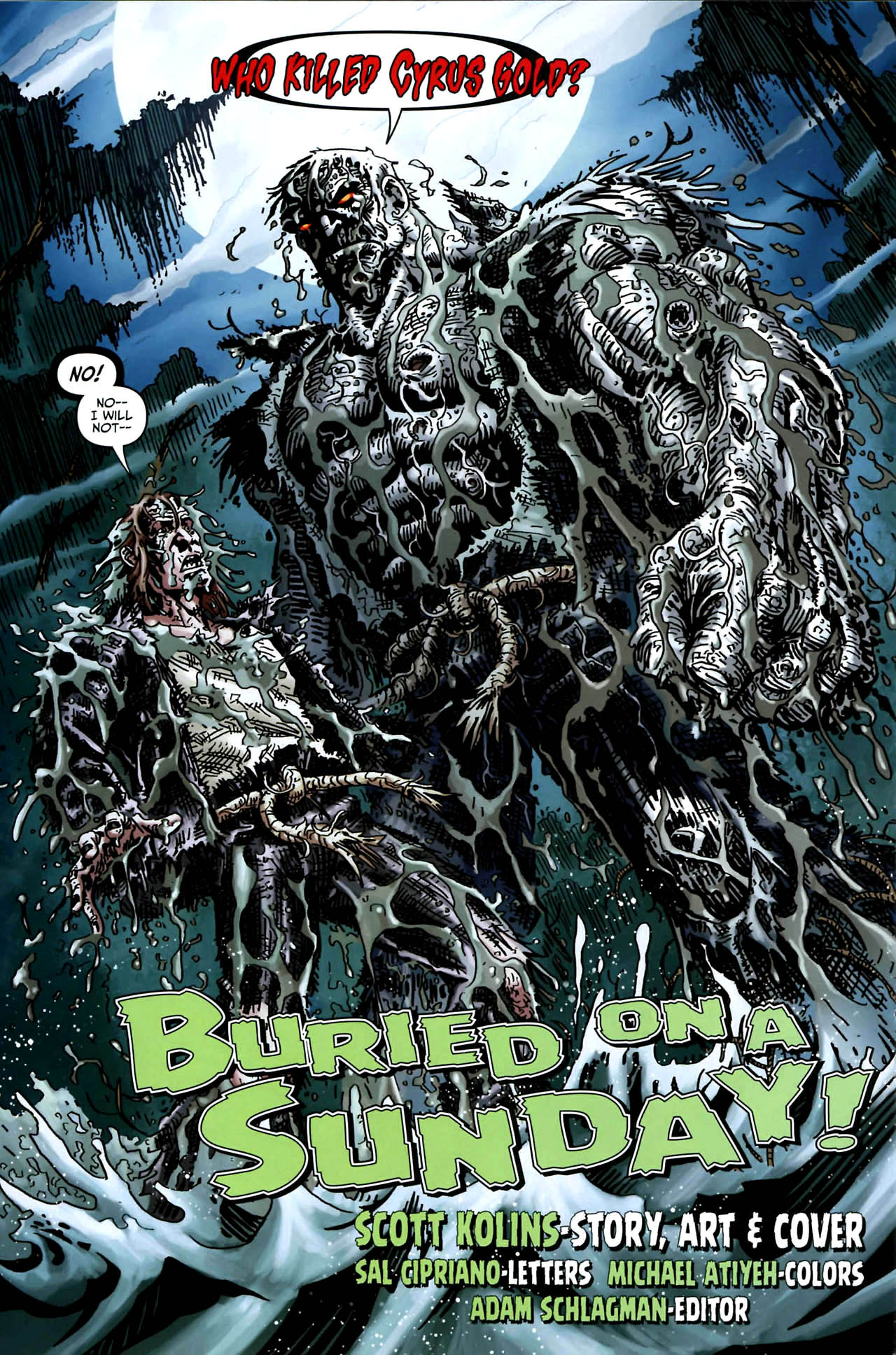 Read online Solomon Grundy comic -  Issue #7 - 11