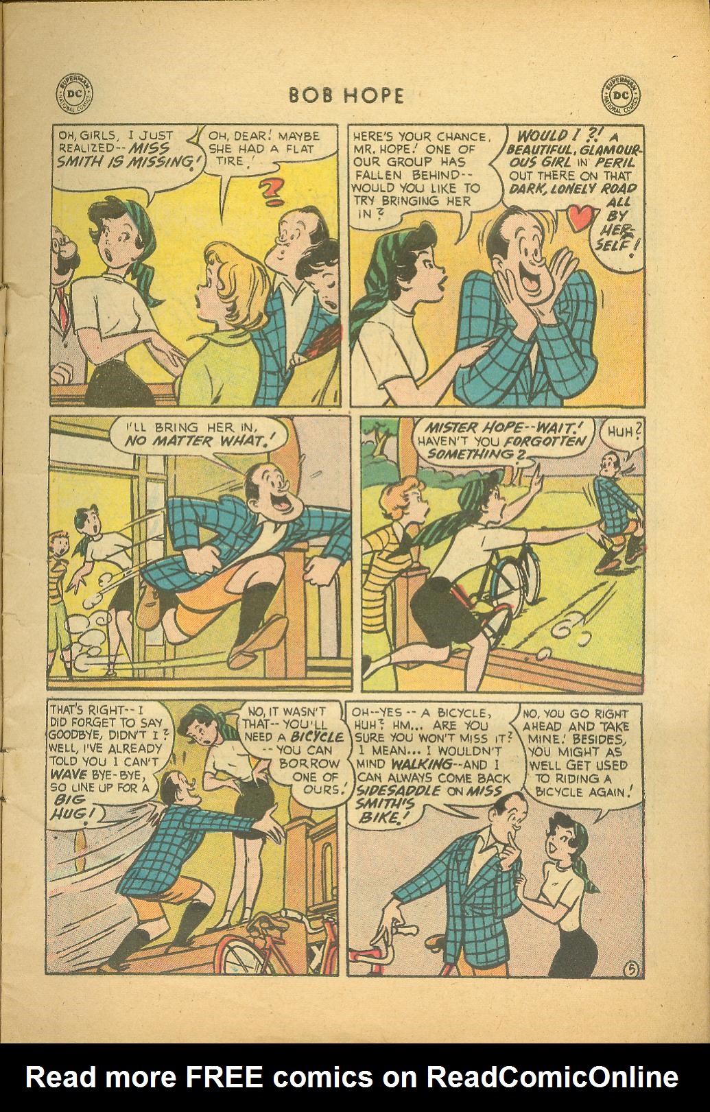 Read online The Adventures of Bob Hope comic -  Issue #35 - 7