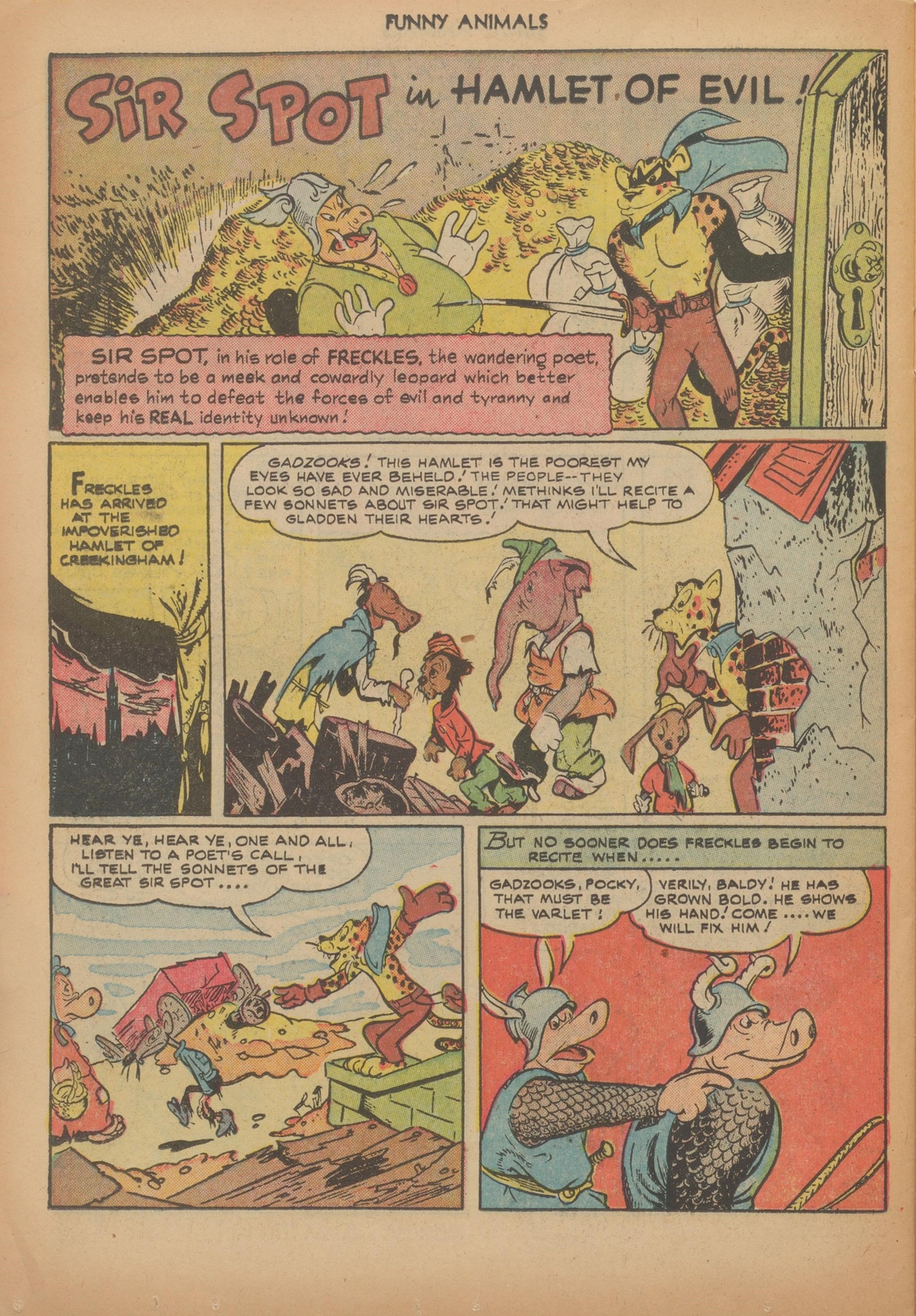 Read online Fawcett's Funny Animals comic -  Issue #67 - 26