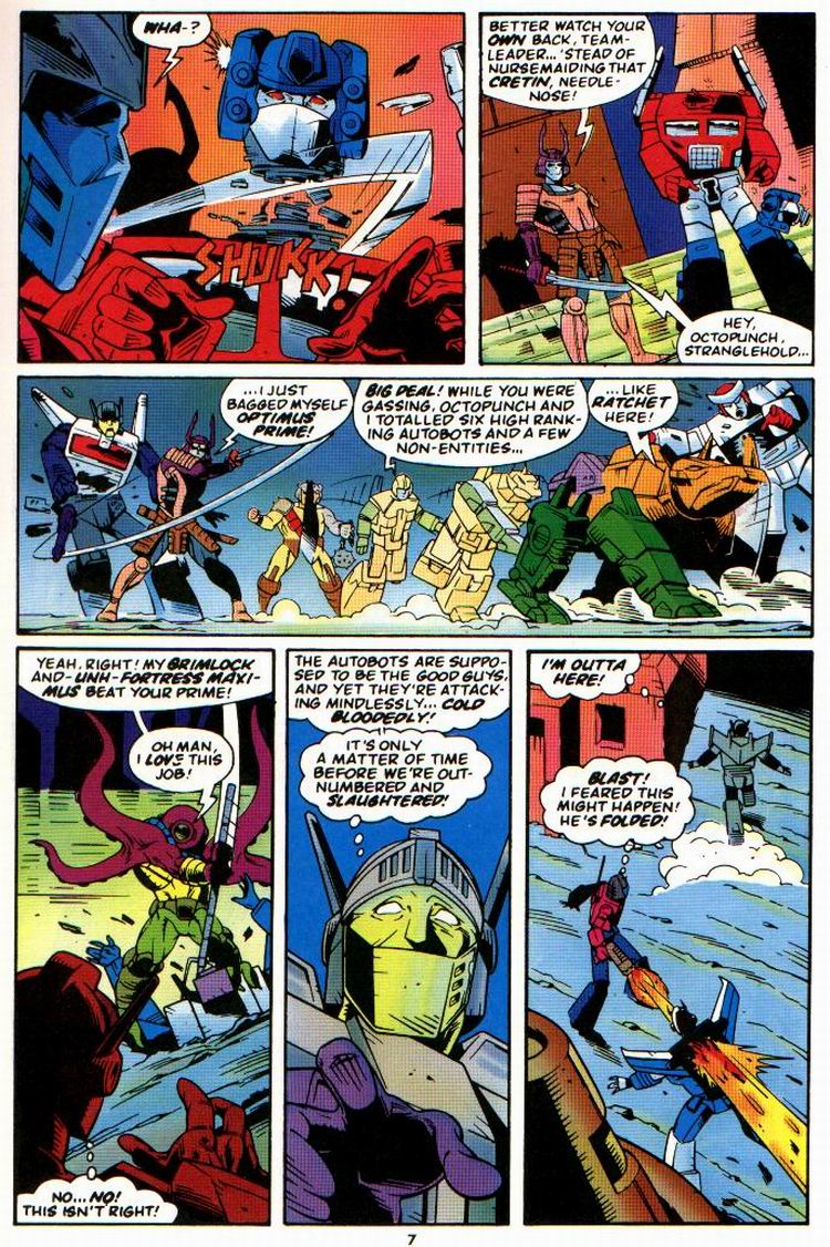 Read online The Transformers Annual comic -  Issue #1991 - 22