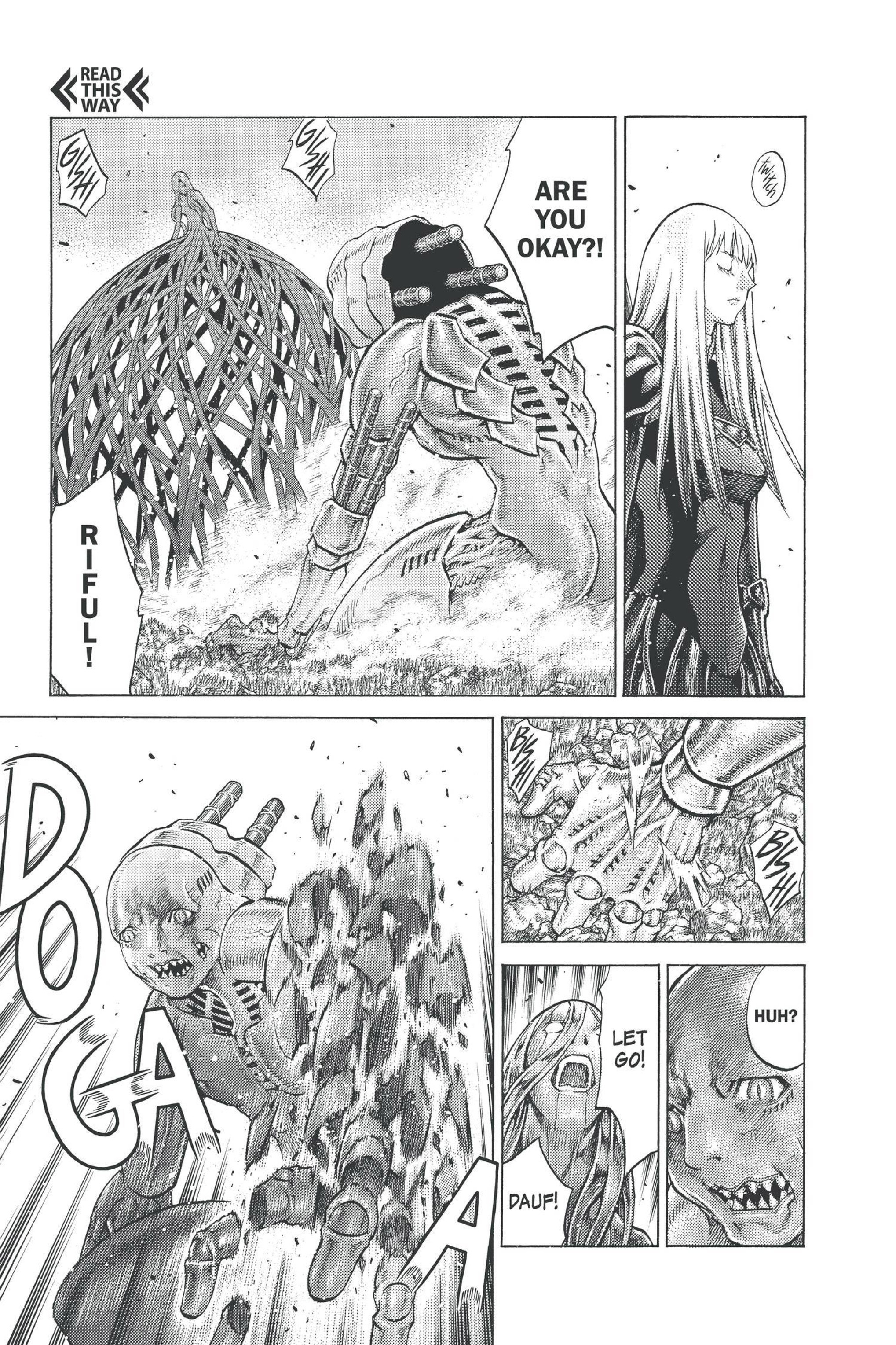 Read online Claymore comic -  Issue #17 - 123