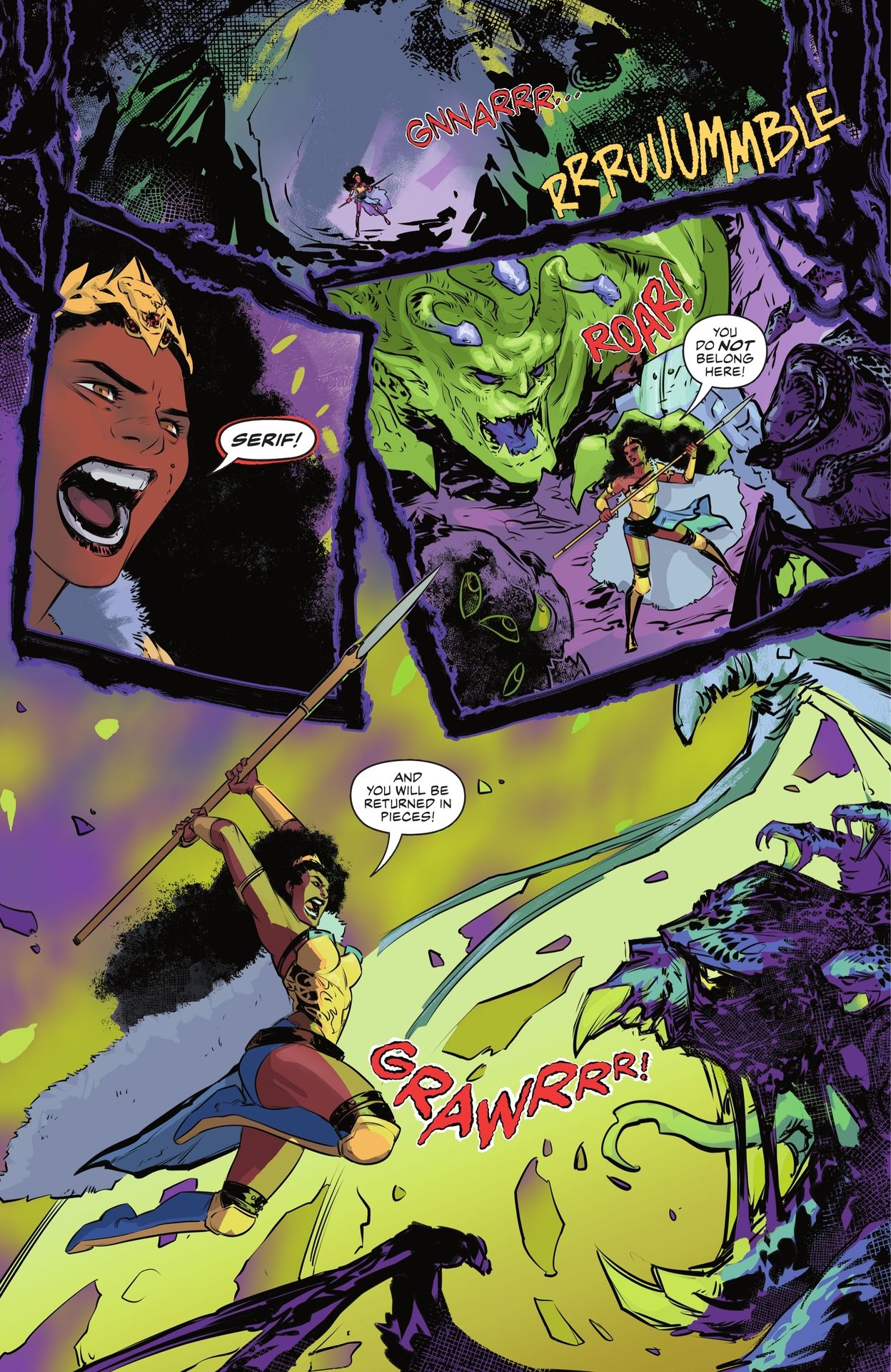 Read online Knight Terrors: Wonder Woman comic -  Issue #1 - 23