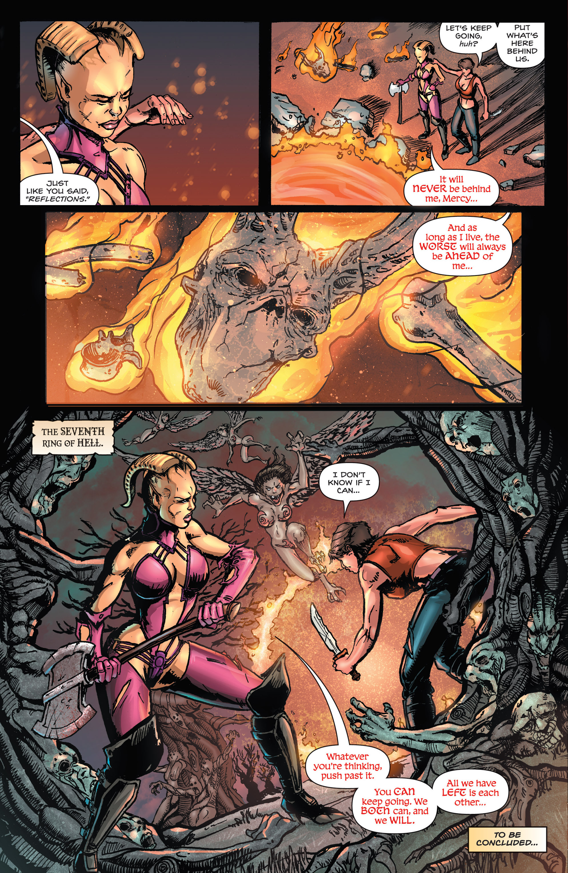 Read online Grimm Fairy Tales presents Inferno: Rings of Hell comic -  Issue #2 - 27