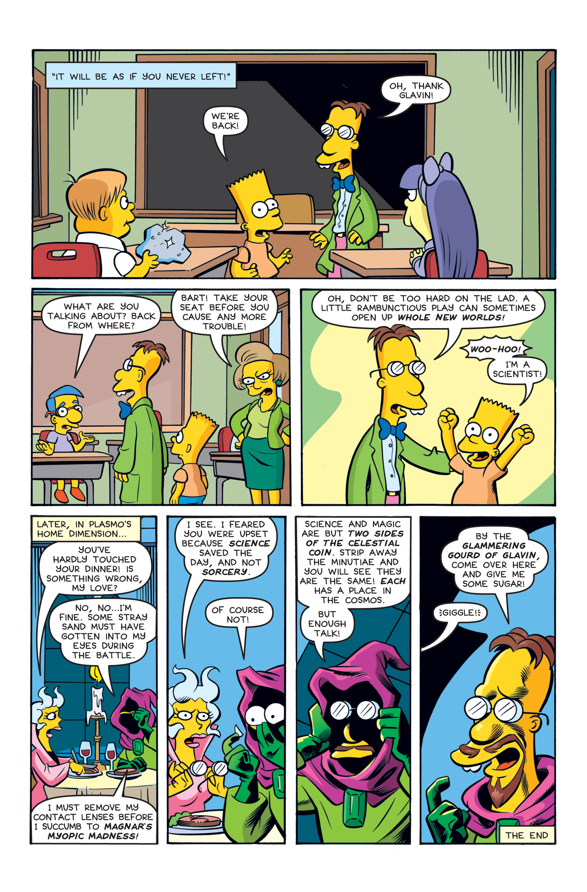 Read online Bongo Comics Free-For-All! comic -  Issue #2014 - 29