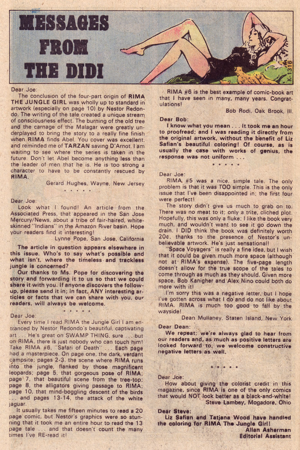 Read online Rima, The Jungle Girl comic -  Issue #7 - 31