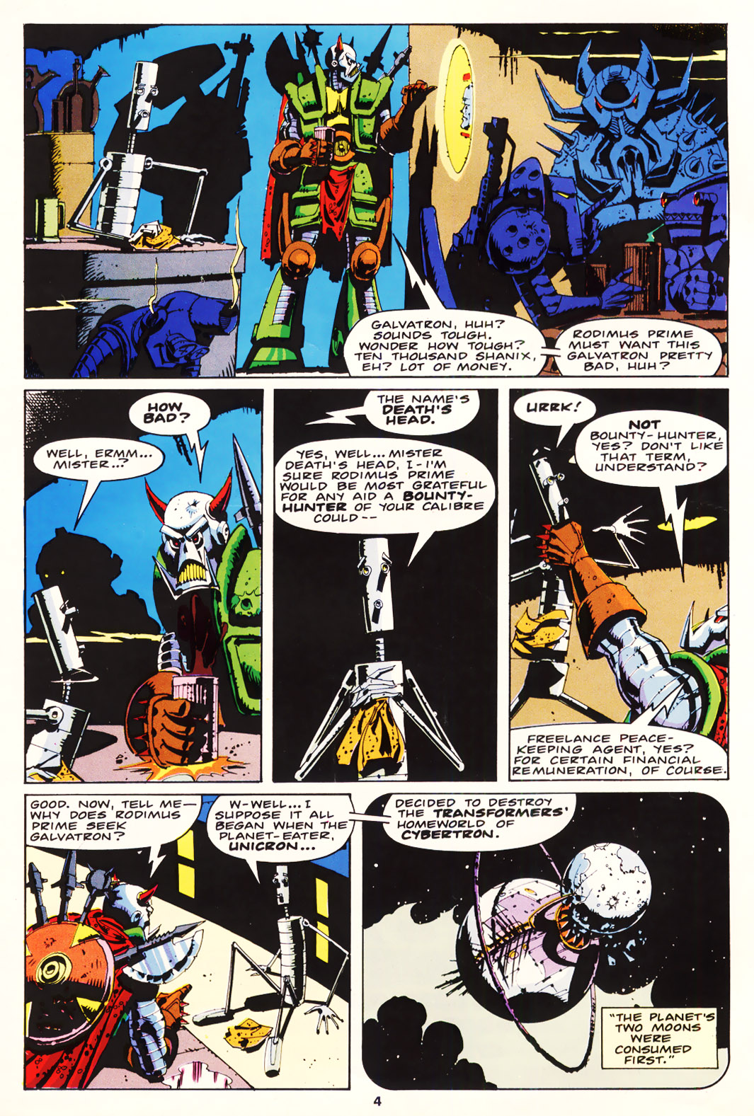 Read online The Transformers (UK) comic -  Issue #221 - 2
