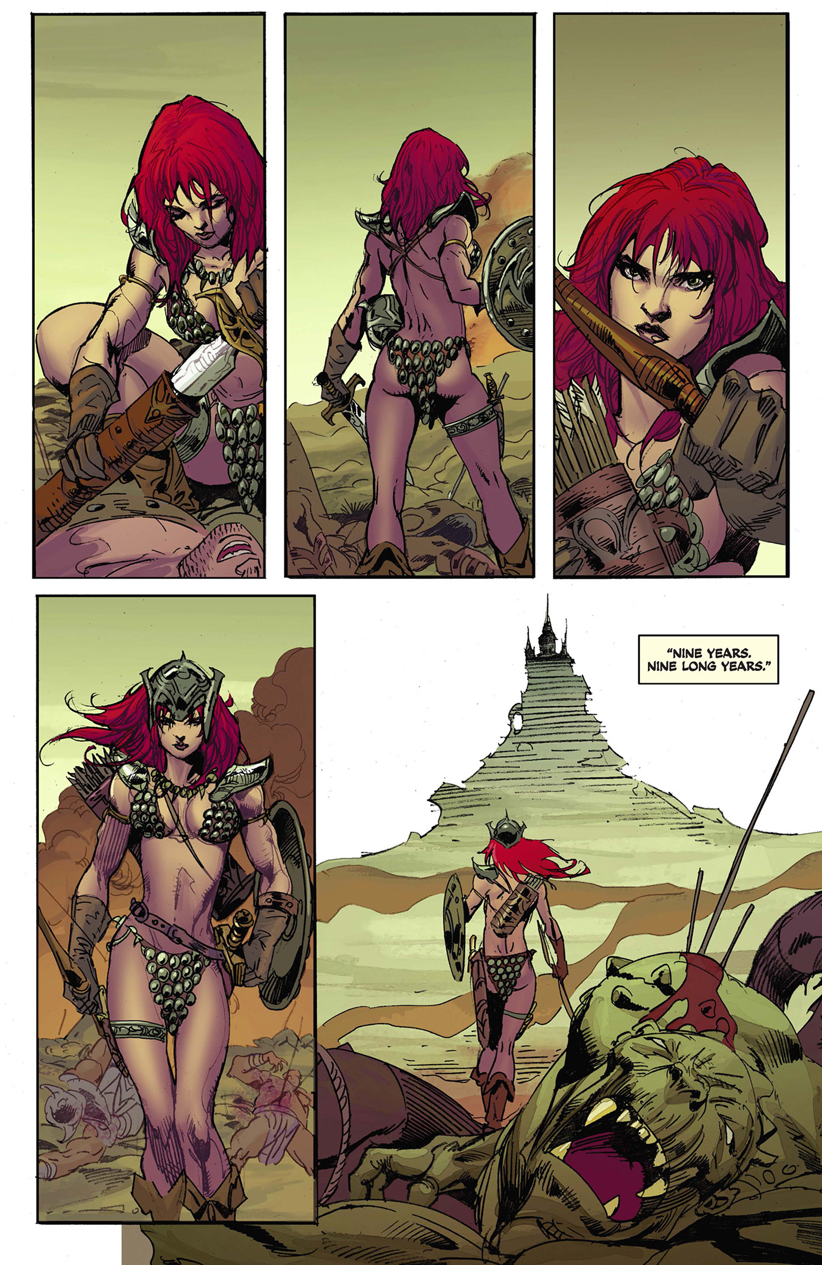 Read online Red Sonja/Conan comic -  Issue #2 - 23