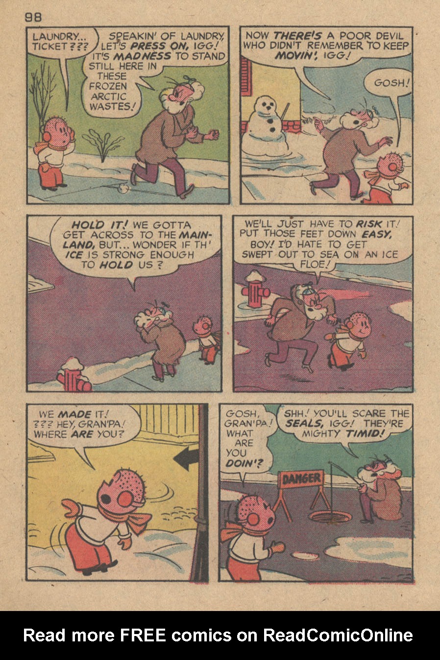 Read online Golden Comics Digest comic -  Issue #43 - 100