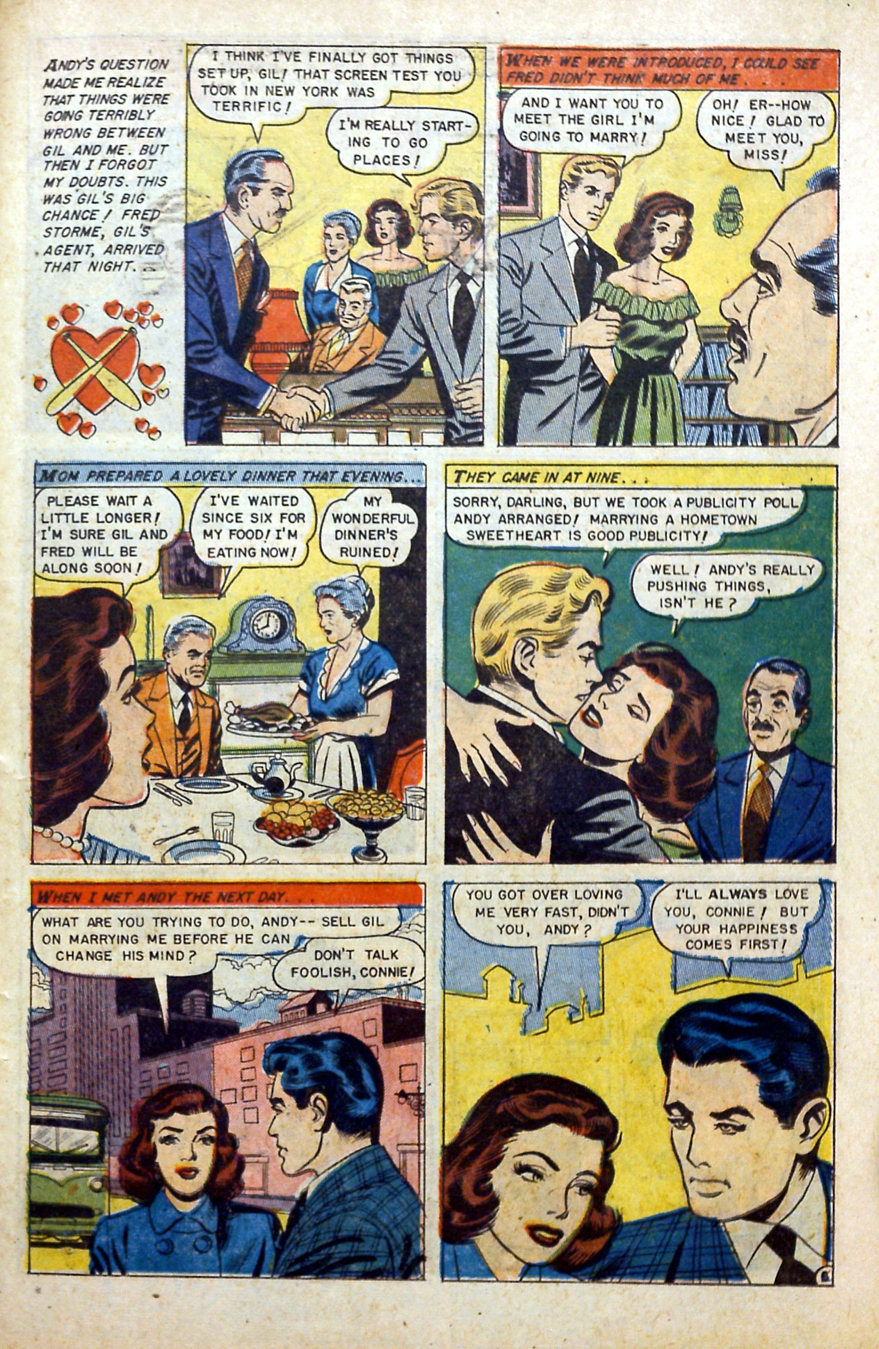 Read online Glamorous Romances comic -  Issue #59 - 23