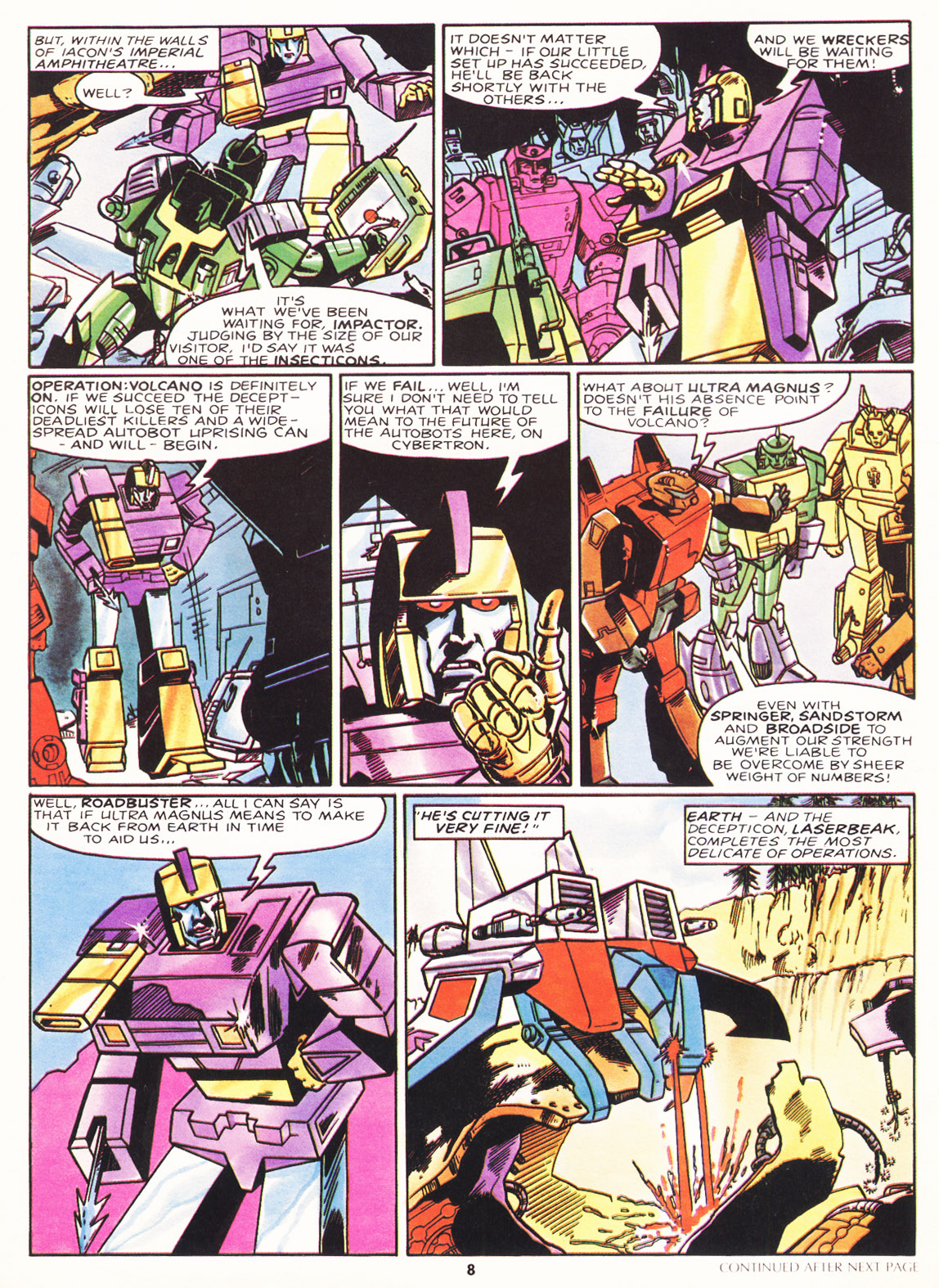 Read online The Transformers (UK) comic -  Issue #88 - 8