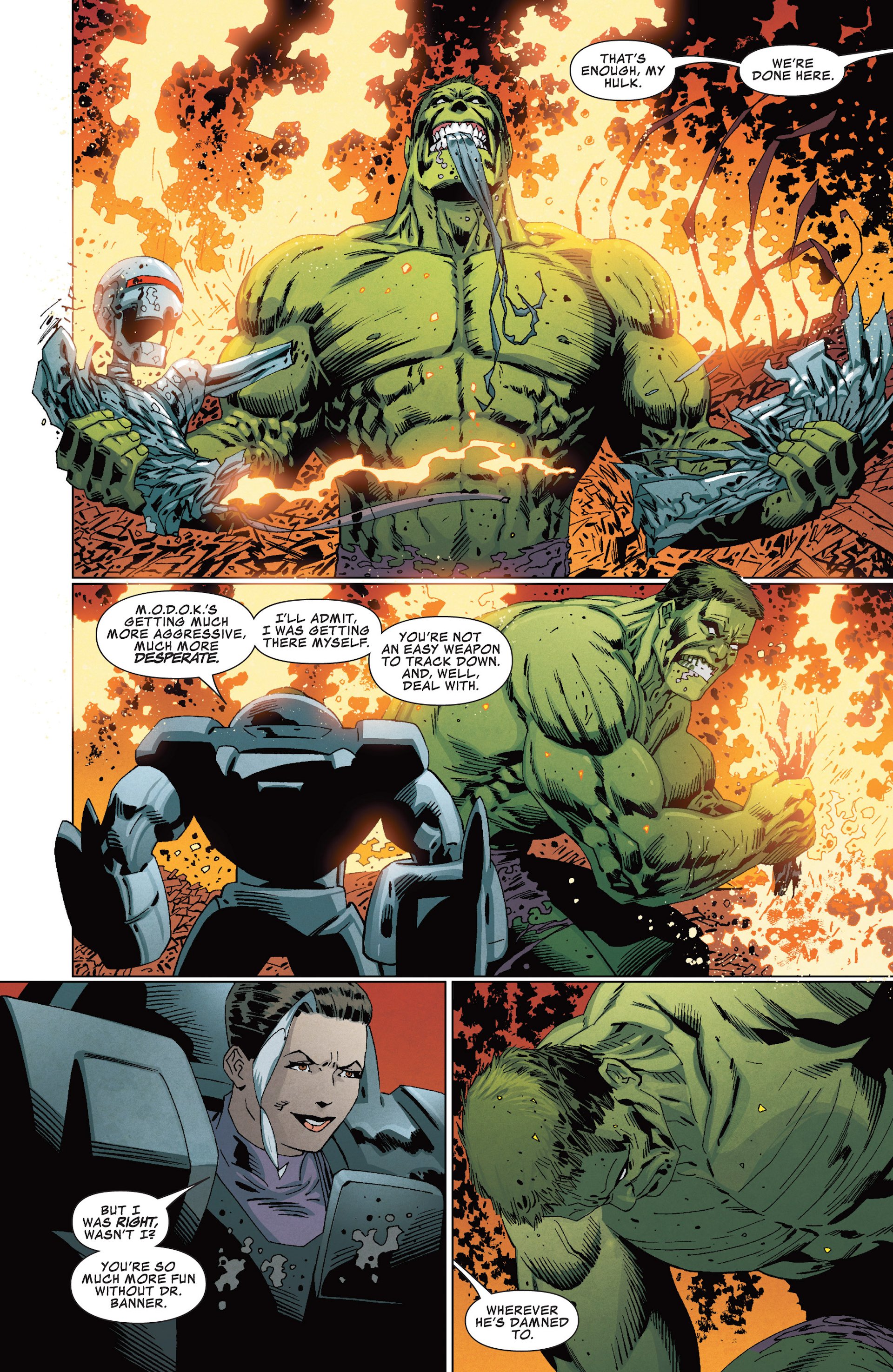Read online Marvel Knights: Hulk comic -  Issue #3 - 9