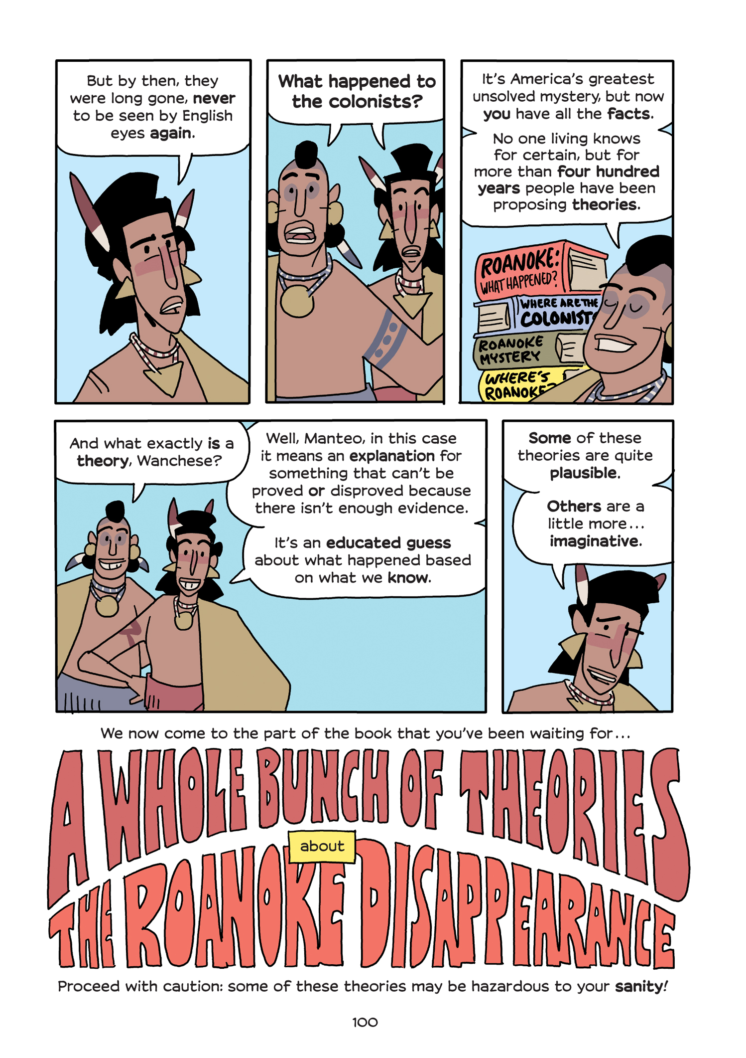 Read online History Comics comic -  Issue # The Roanoke Colony - Americas First Mystery - 105