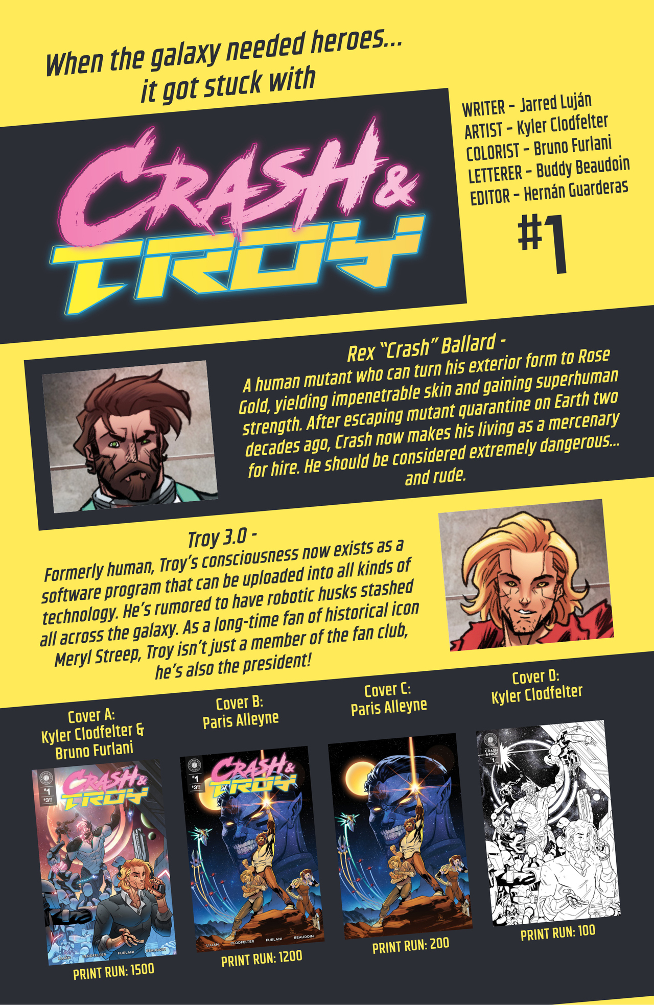 Read online Crash and Troy comic -  Issue #1 - 2