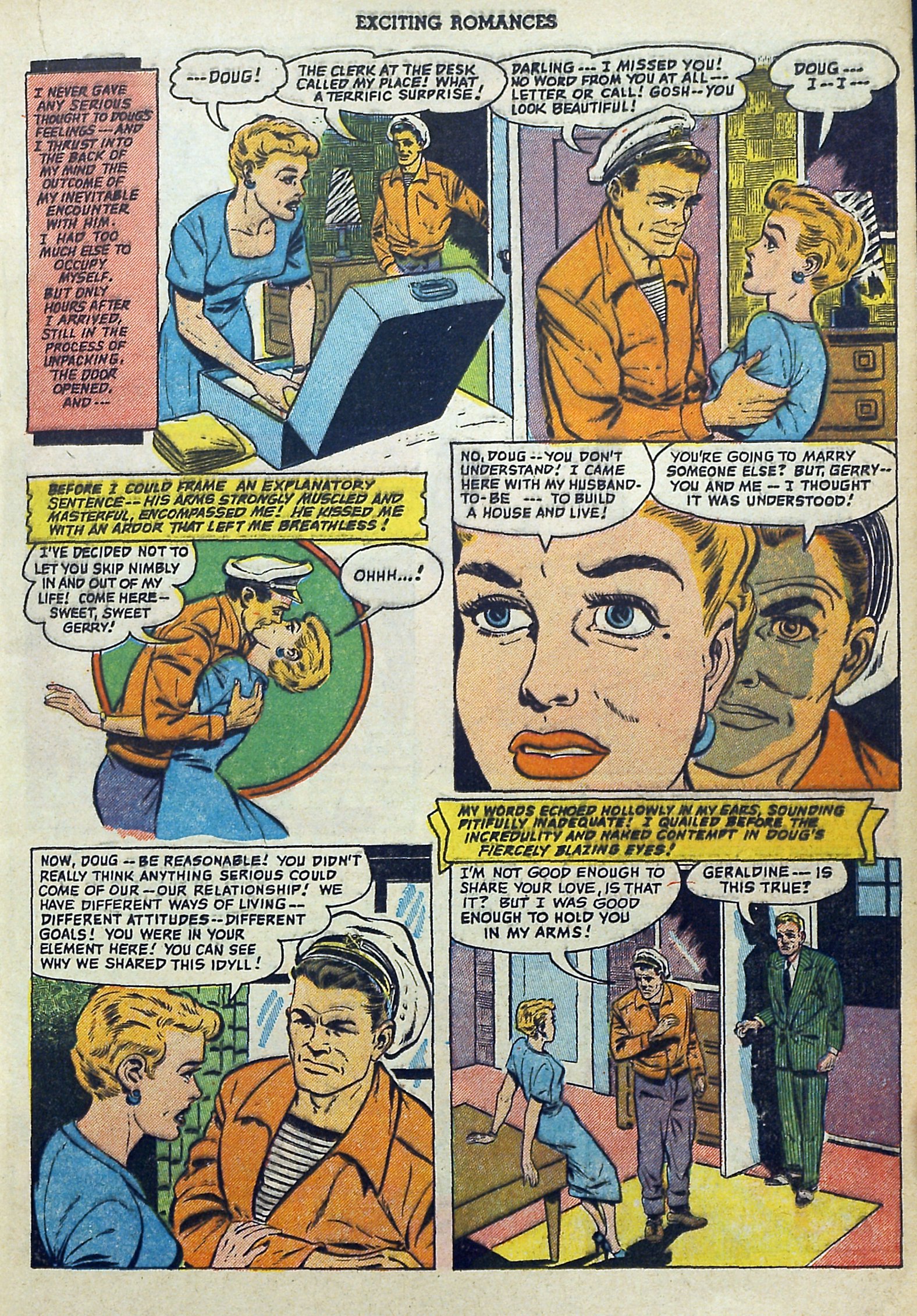 Read online Exciting Romances comic -  Issue #8 - 17