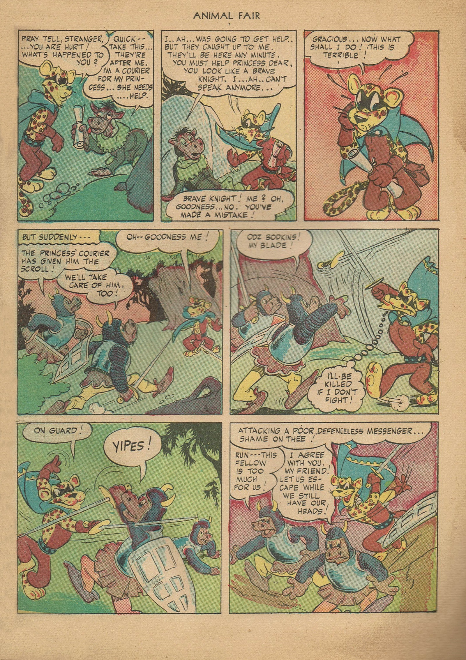 Read online Animal Fair comic -  Issue #1 - 7