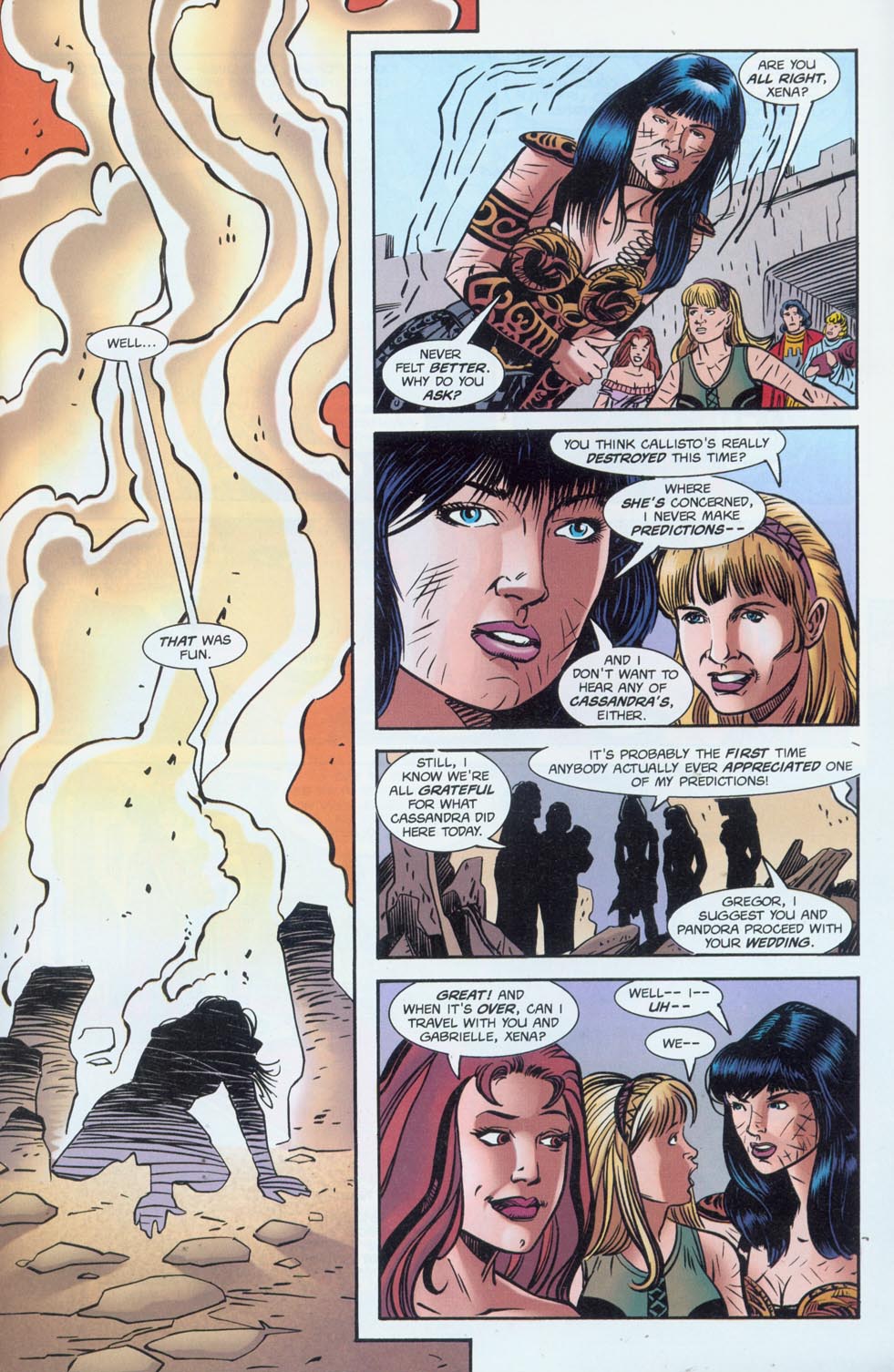 Read online Xena: Warrior Princess vs Callisto comic -  Issue #3 - 23