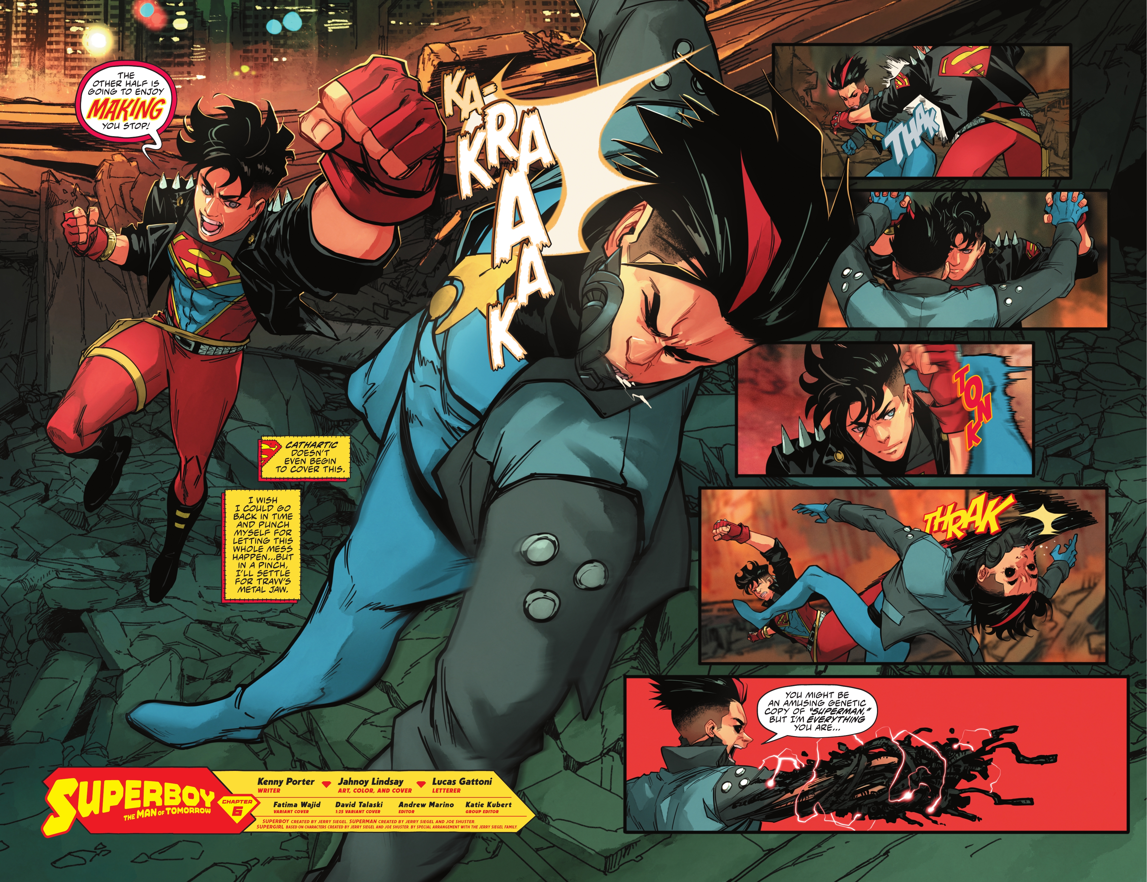 Read online Superboy: The Man Of Tomorrow comic -  Issue #6 - 8