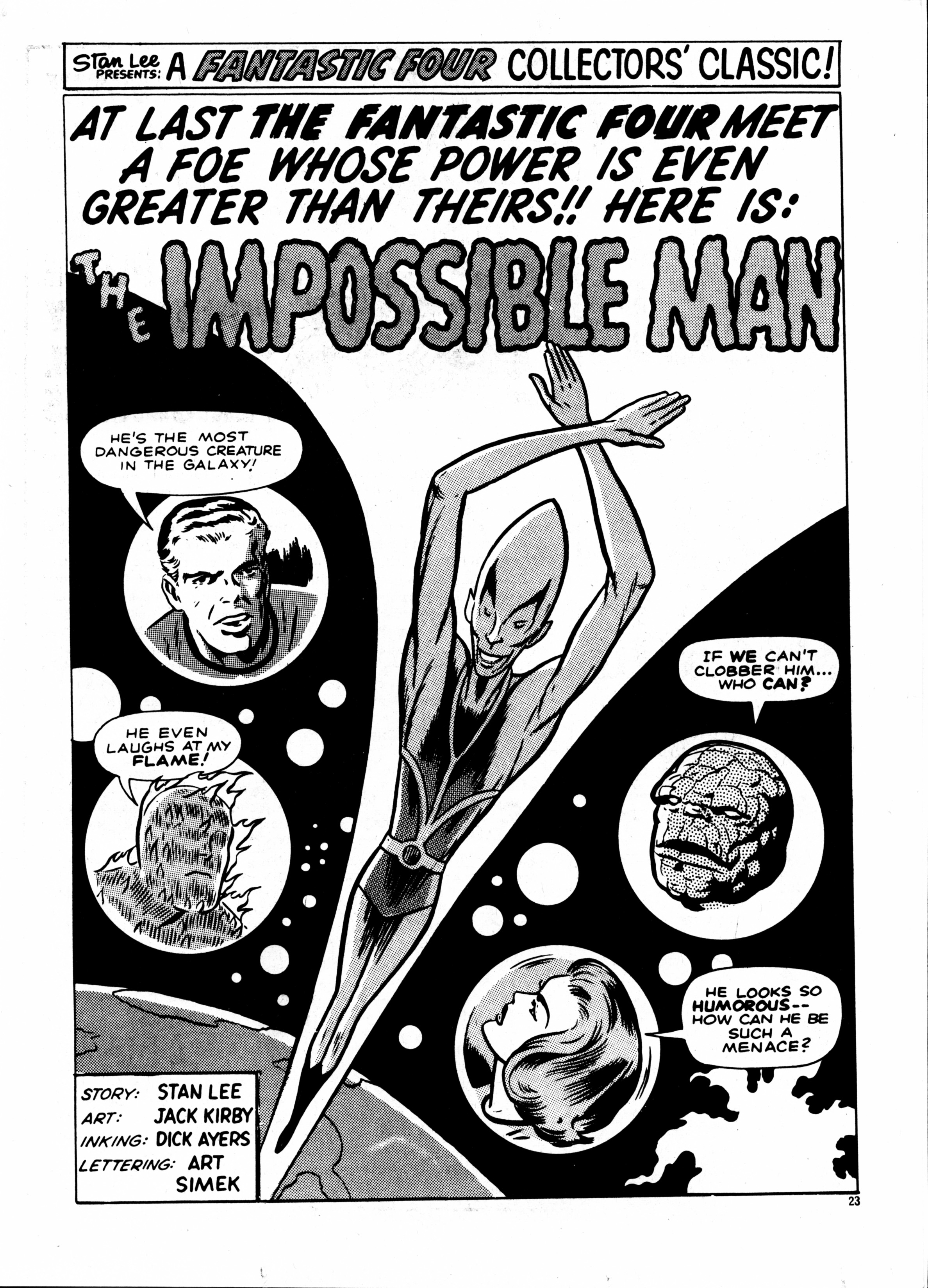 Read online Fantastic Four (1982) comic -  Issue #23 - 23