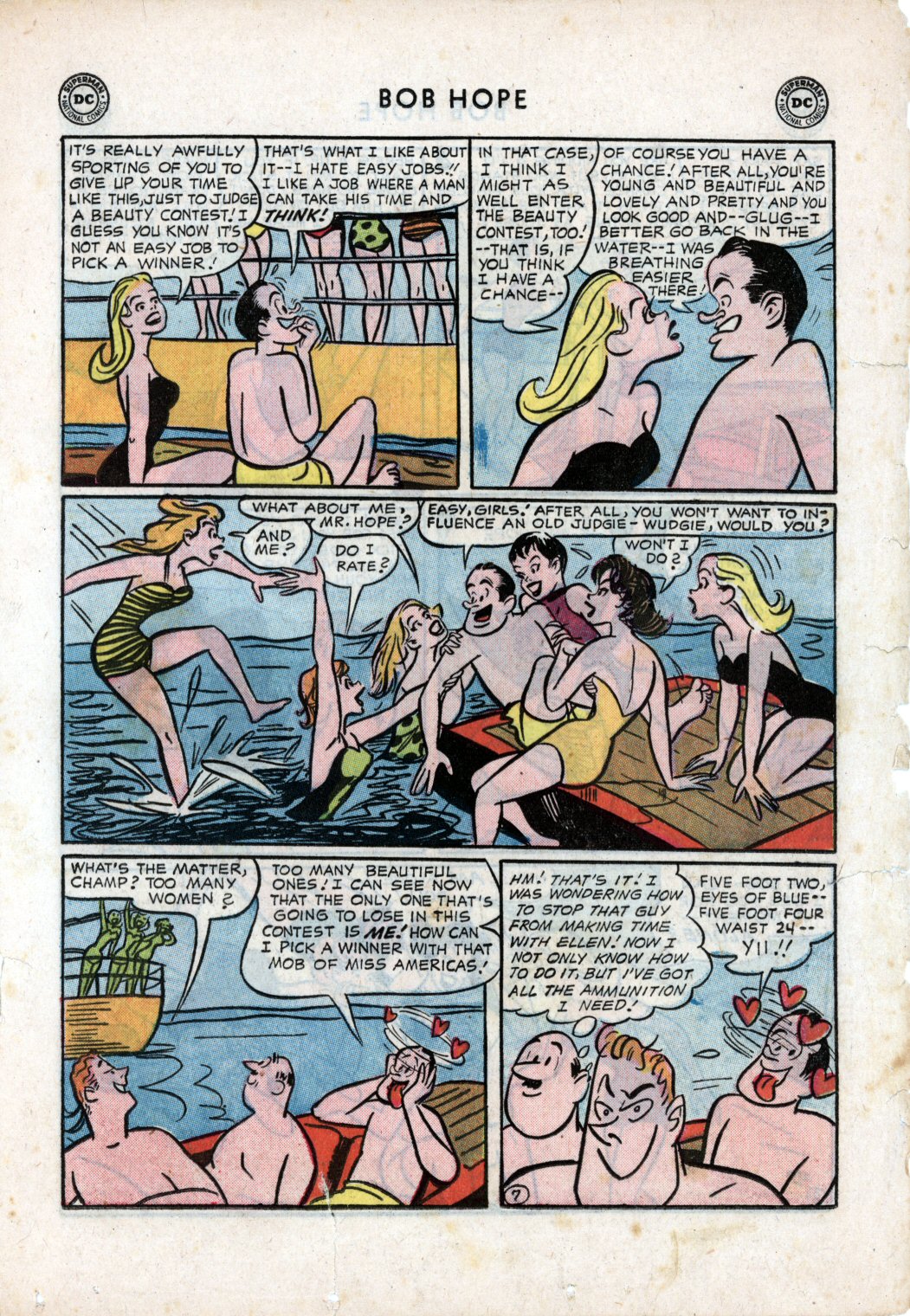 Read online The Adventures of Bob Hope comic -  Issue #46 - 19