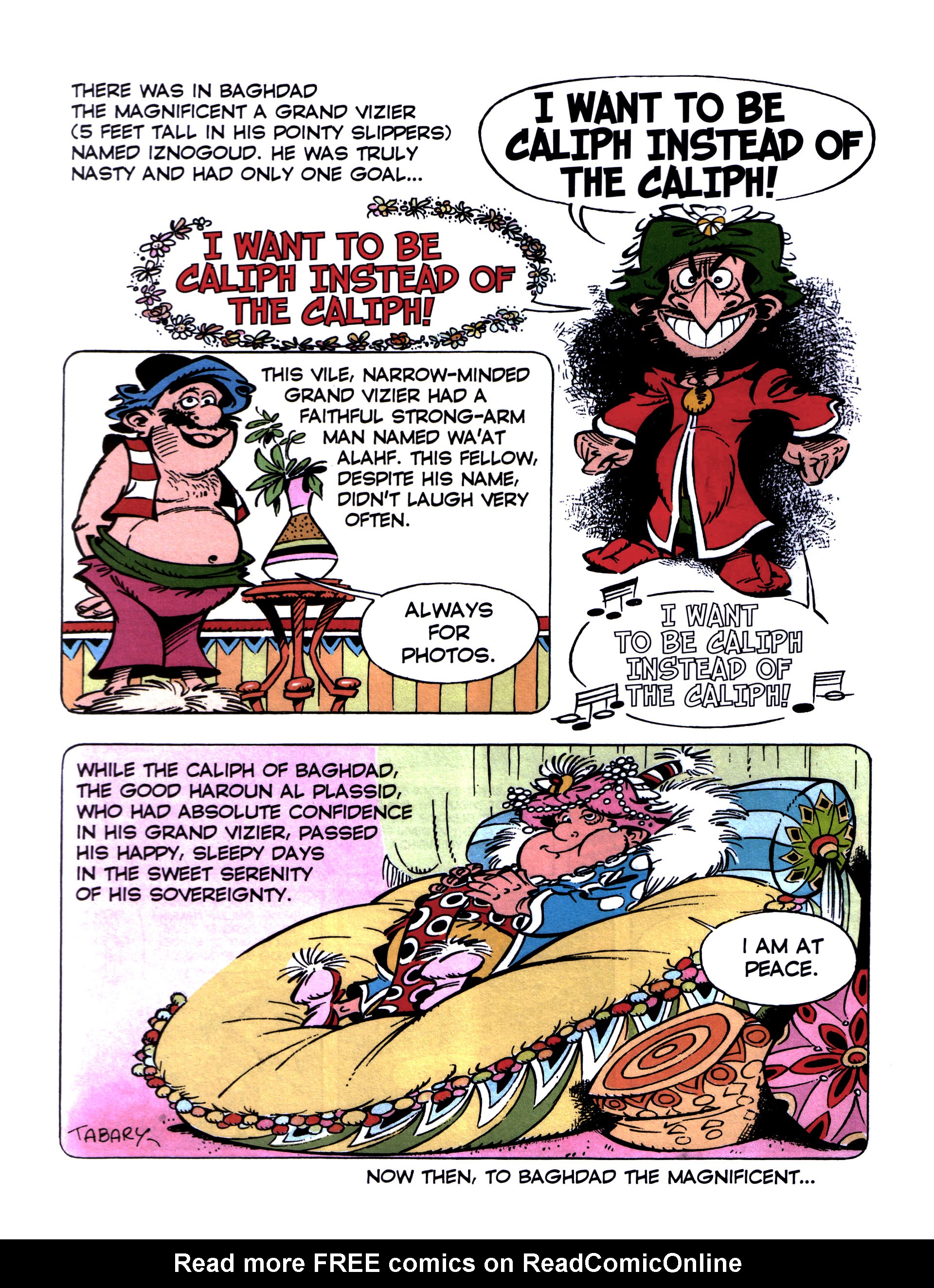 Read online Iznogoud comic -  Issue #4 - 2