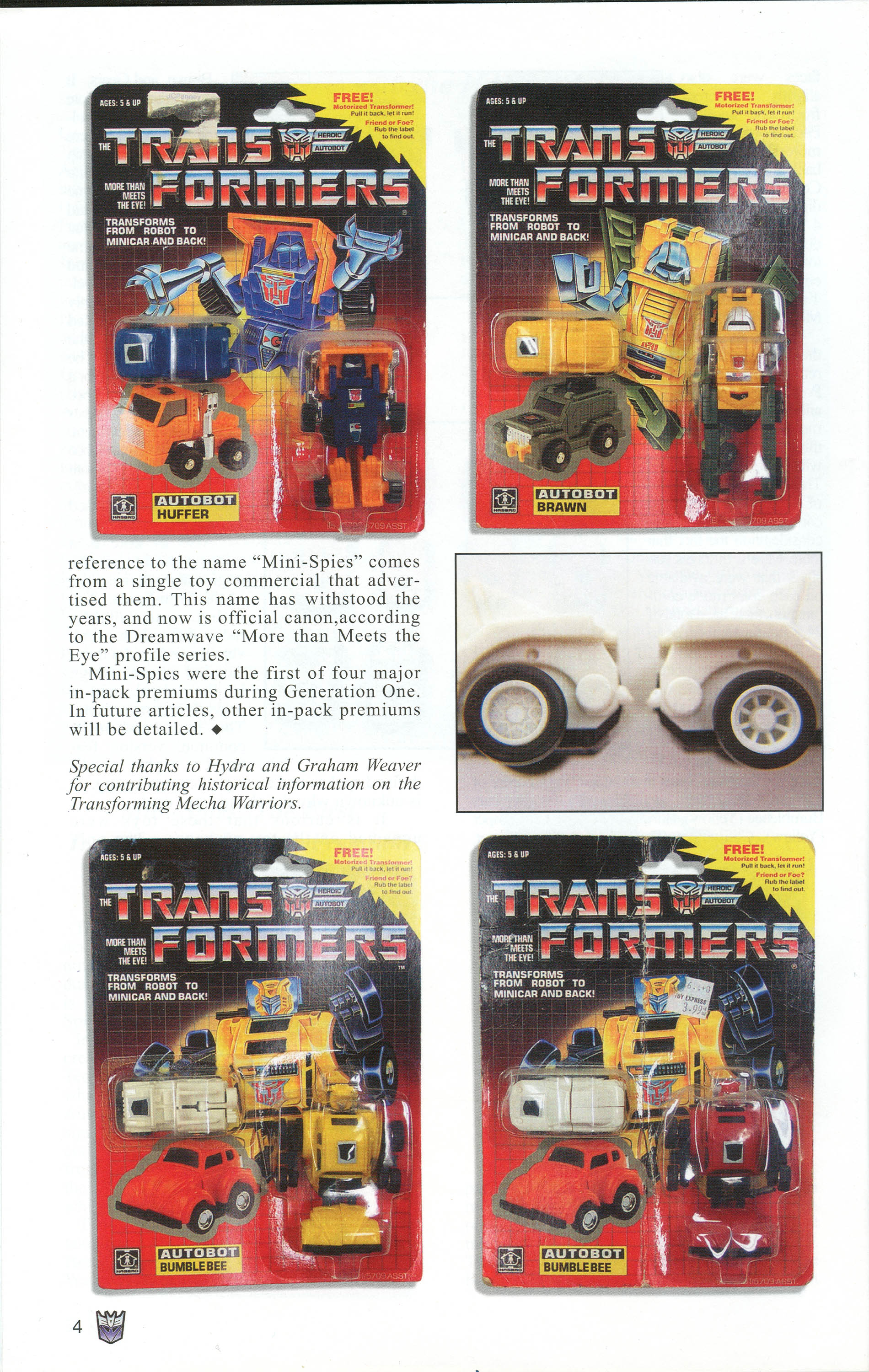 Read online Transformers: Collectors' Club comic -  Issue #1 - 4