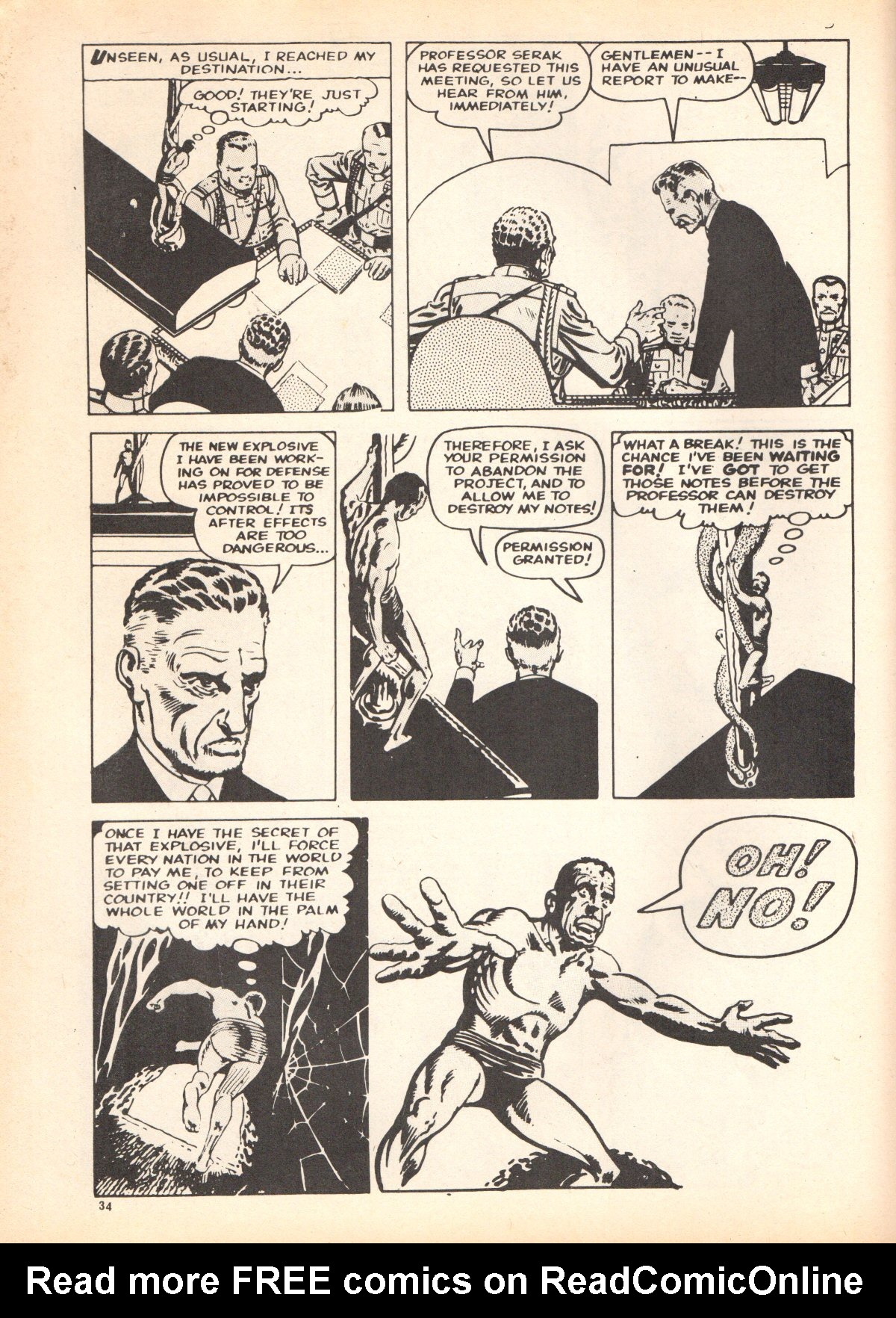Read online Dracula Lives (1974) comic -  Issue #15 - 34
