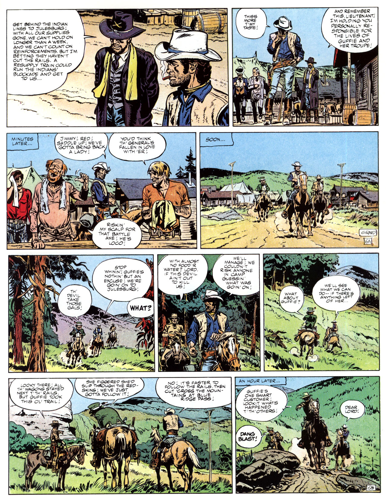 Read online Epic Graphic Novel: Lieutenant Blueberry comic -  Issue #2 - 10