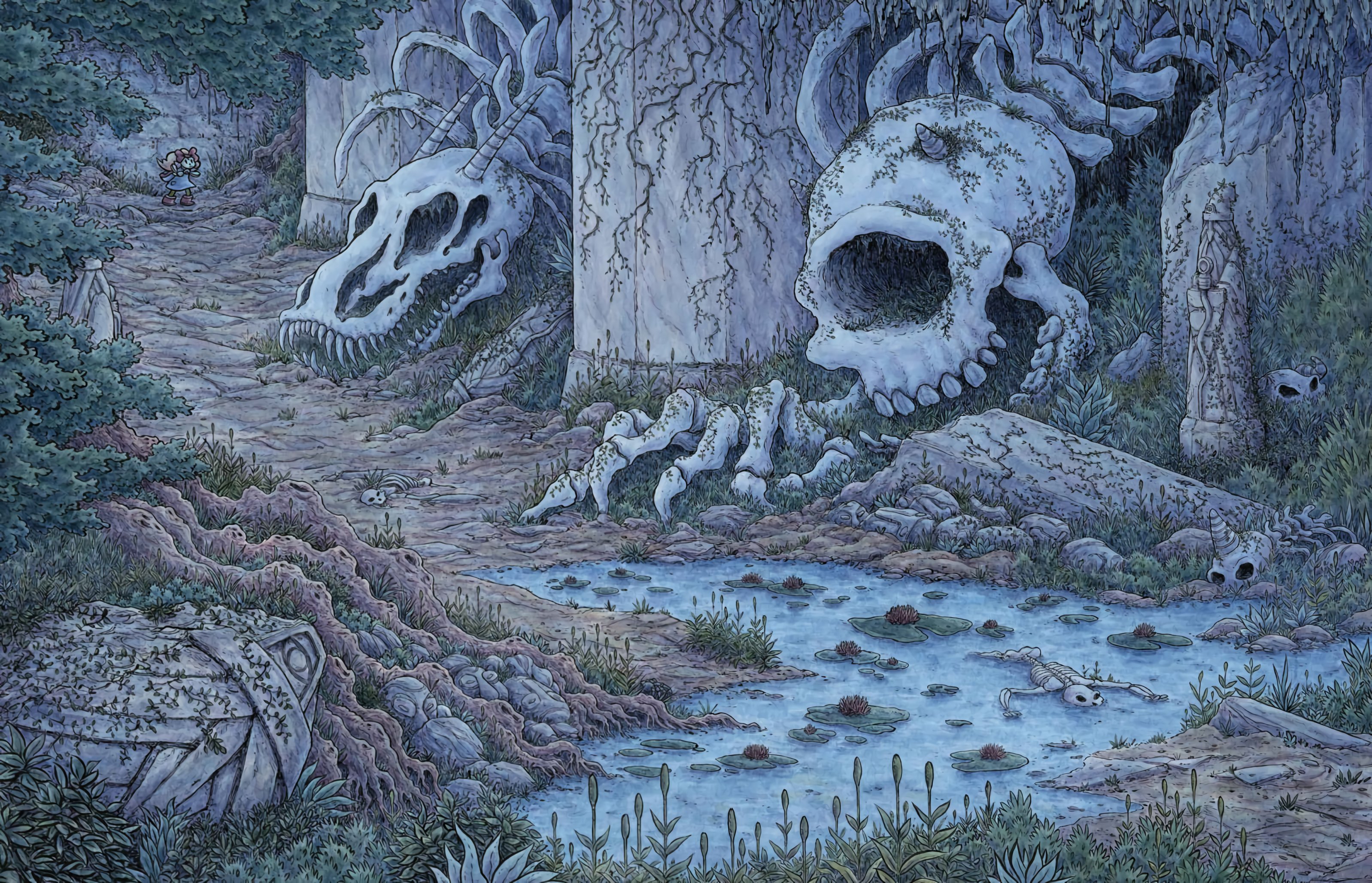 Read online Prunella and the Cursed Skull Ring comic -  Issue # TPB (Part 2) - 41