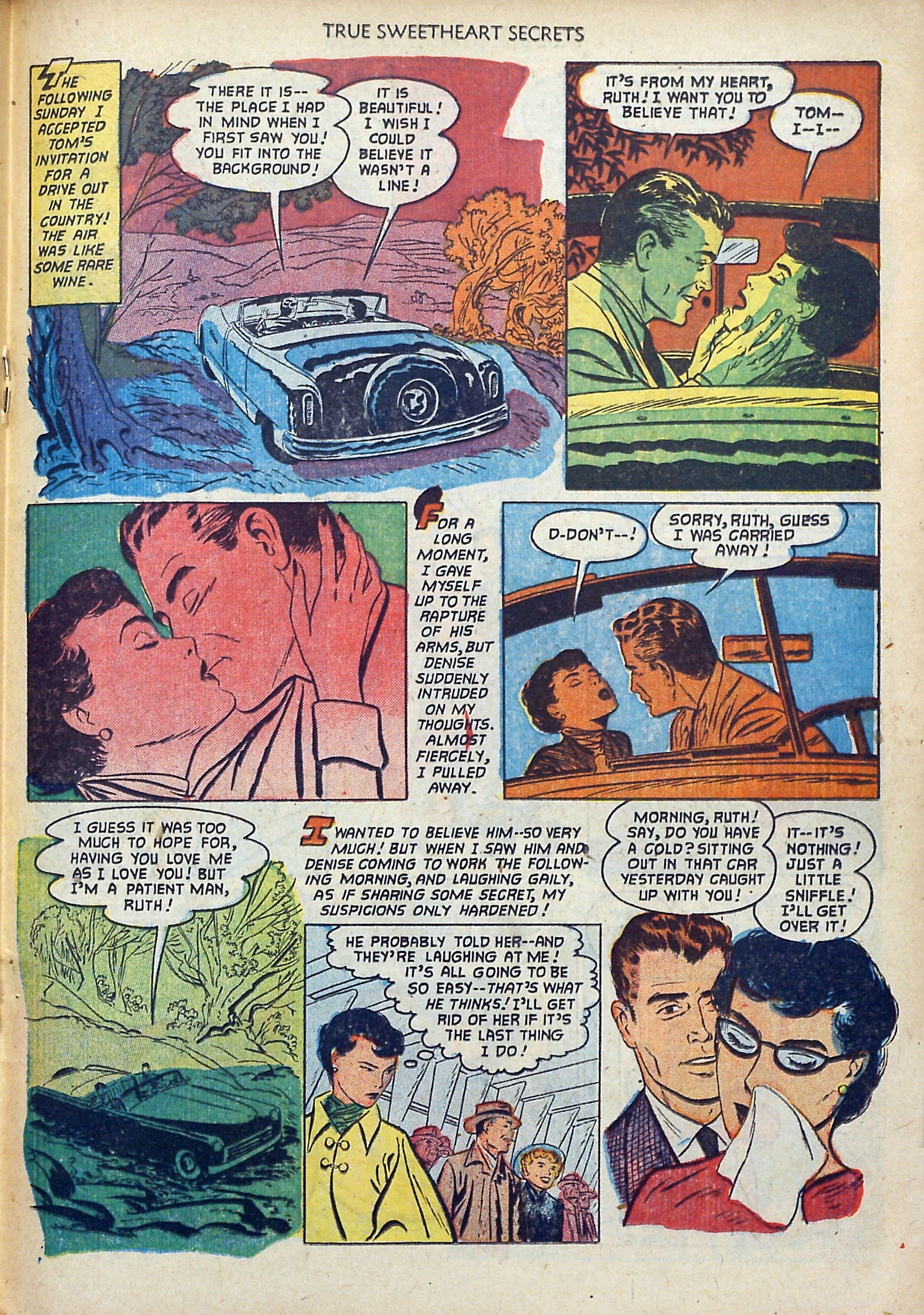 Read online True Sweetheart Secrets comic -  Issue #8 - 19